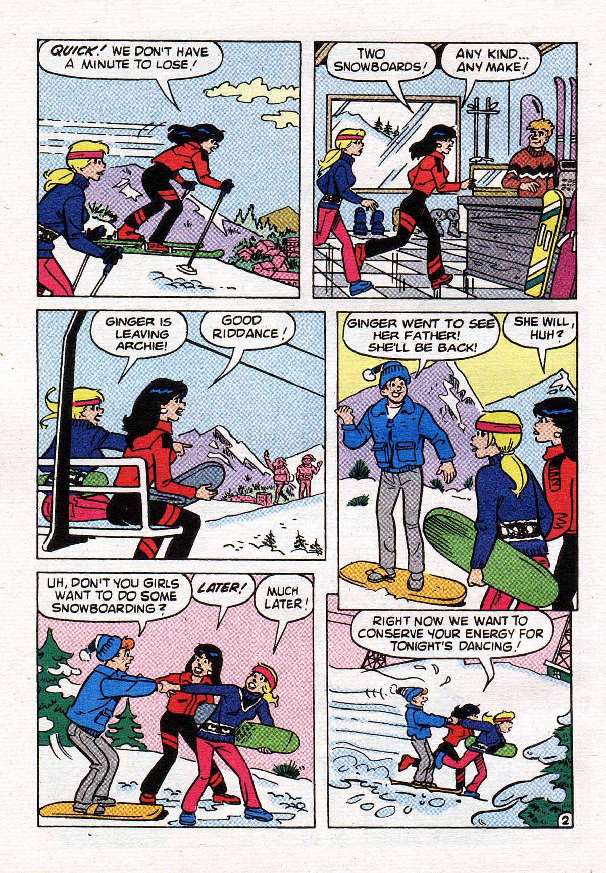 Read online Betty and Veronica Digest Magazine comic -  Issue #127 - 16