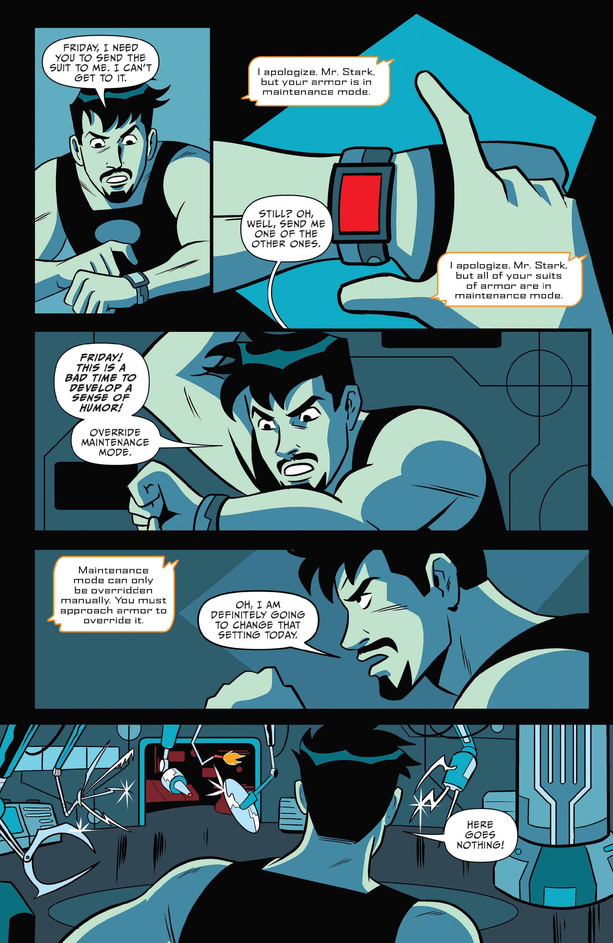 Read online Marvel Action: Chillers comic -  Issue #1 - 11