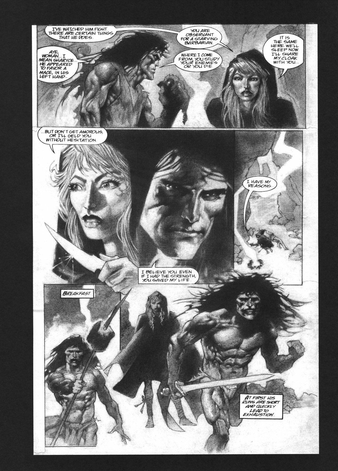 Read online Conan the Savage comic -  Issue #8 - 19