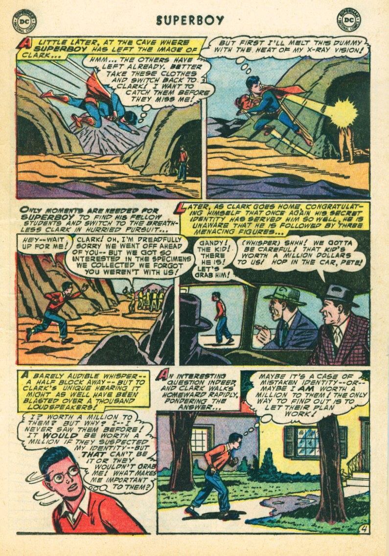 Read online Superboy (1949) comic -  Issue #37 - 16