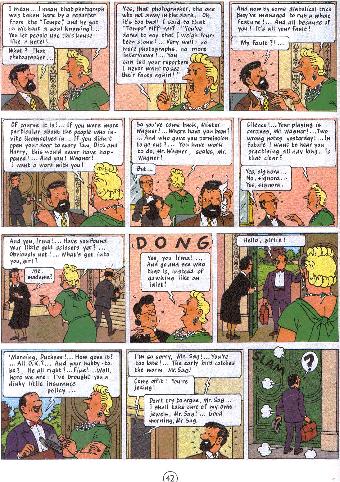 Read online The Adventures of Tintin comic -  Issue #21 - 44