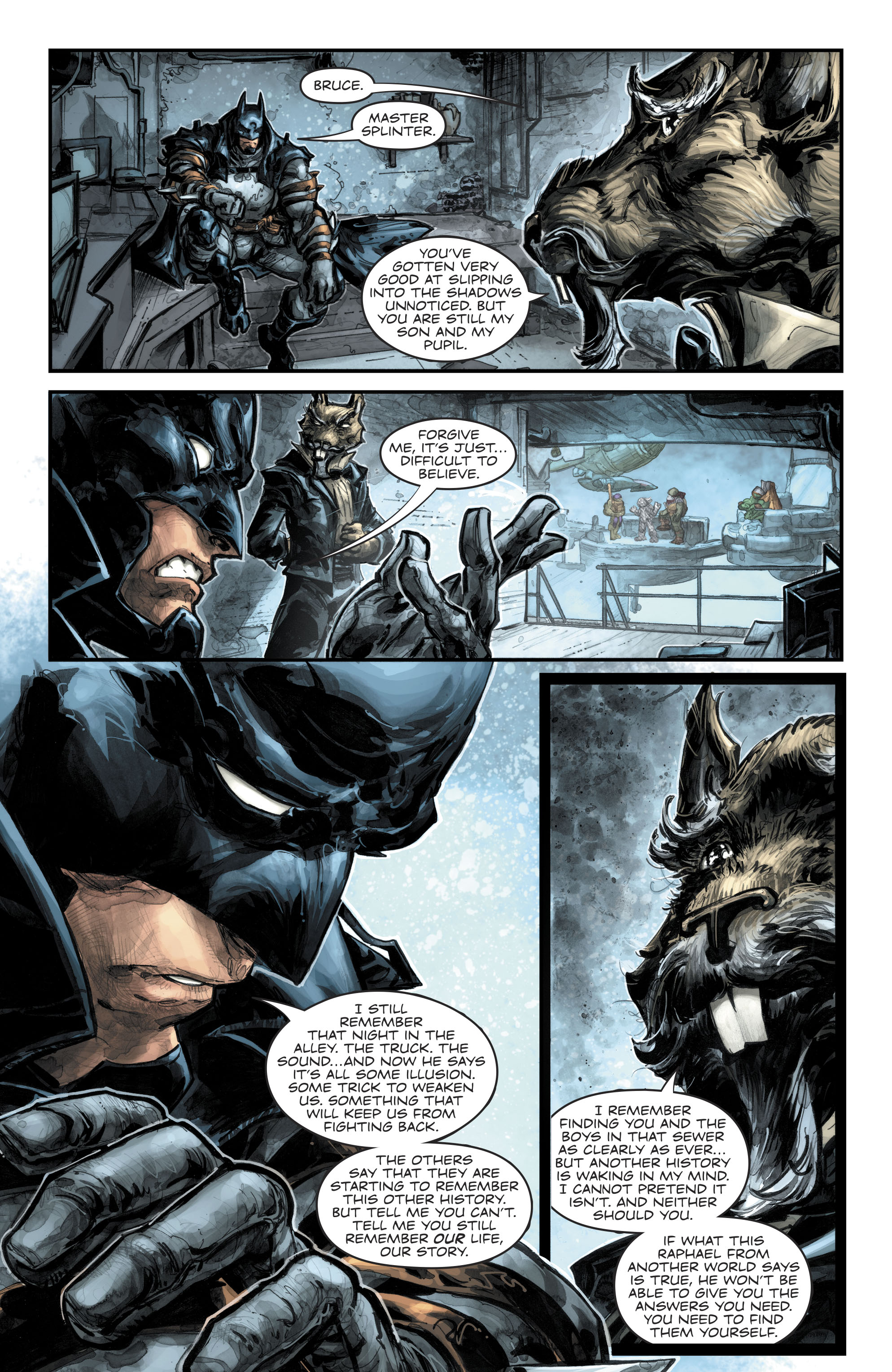 Read online Batman/Teenage Mutant Ninja Turtles III comic -  Issue #3 - 8
