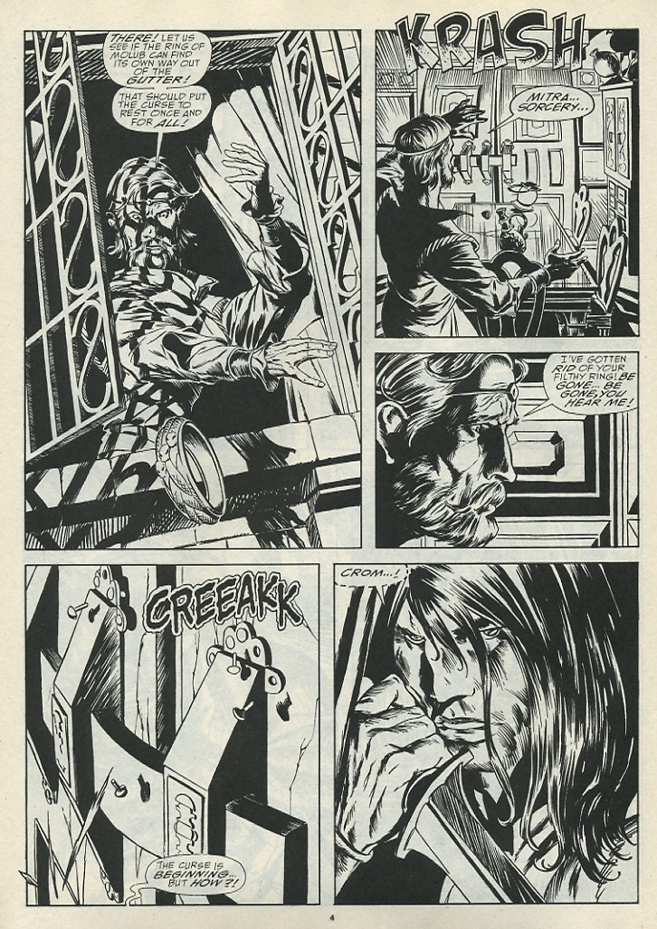 The Savage Sword Of Conan issue 185 - Page 6