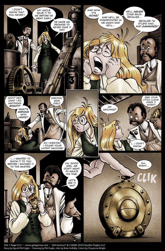 Read online Girl Genius (2002) comic -  Issue #1 - 13