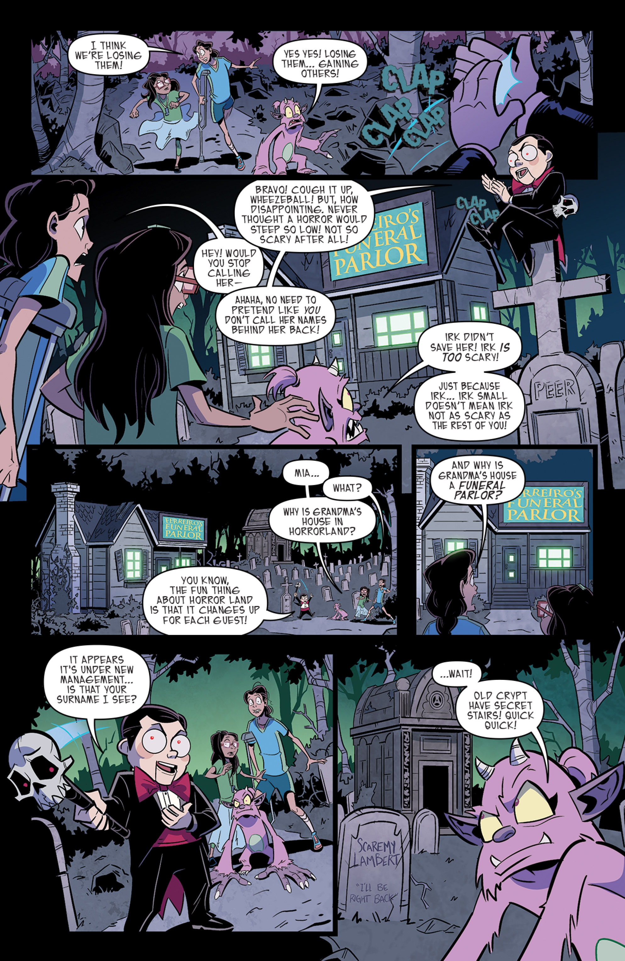 Read online Goosebumps: Monsters At Midnight comic -  Issue #2 - 18