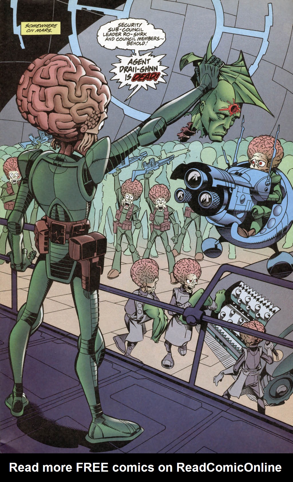Read online Mars Attacks The Savage Dragon comic -  Issue #4 - 3