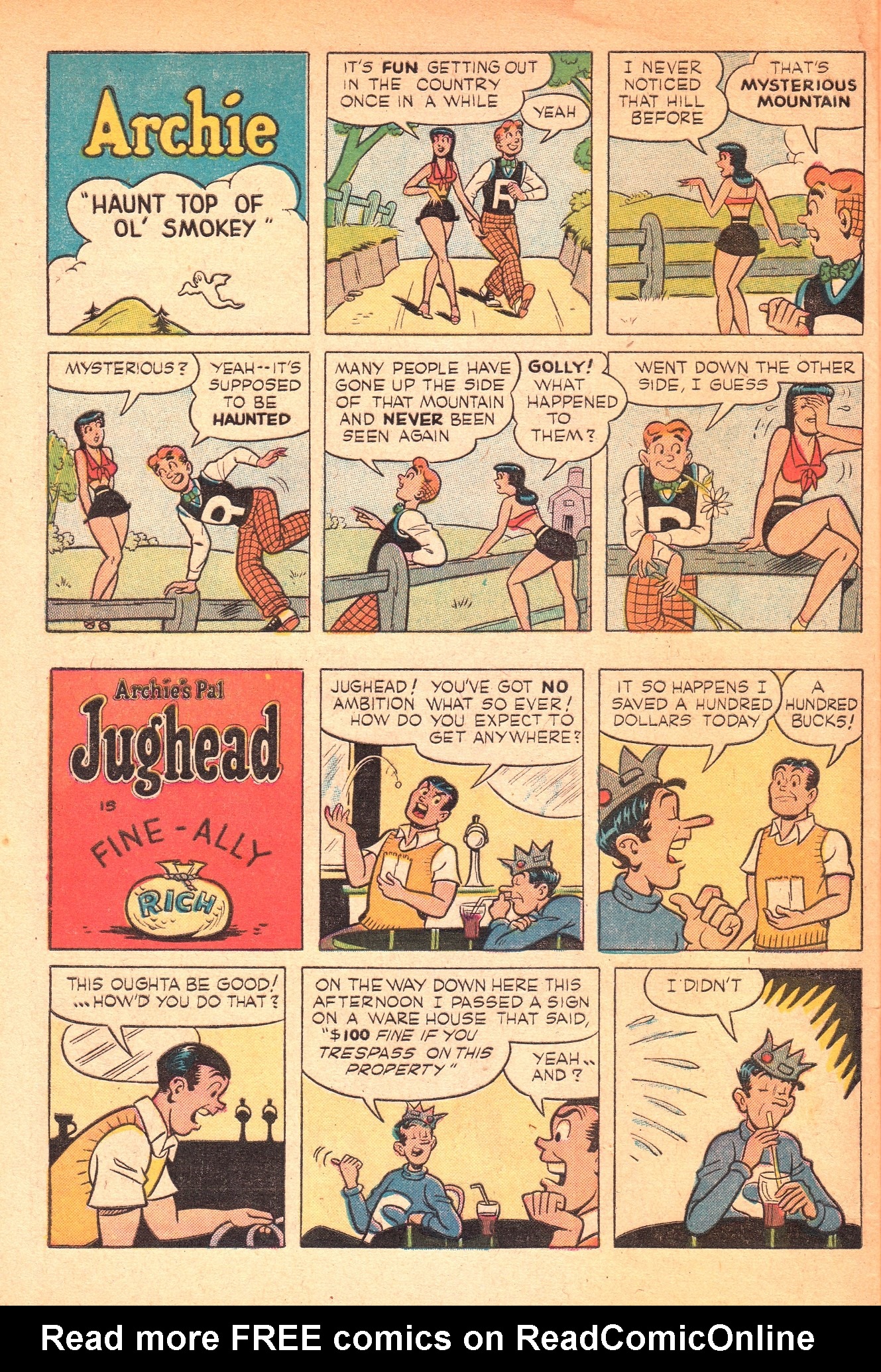 Read online Archie's Joke Book Magazine comic -  Issue #3 - 28
