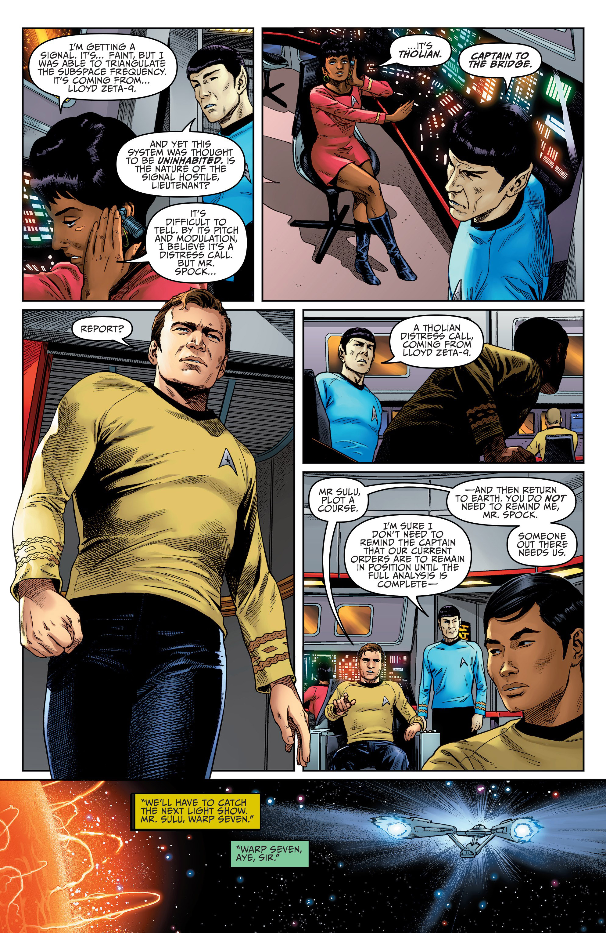 Read online Star Trek: Year Five comic -  Issue #1 - 12