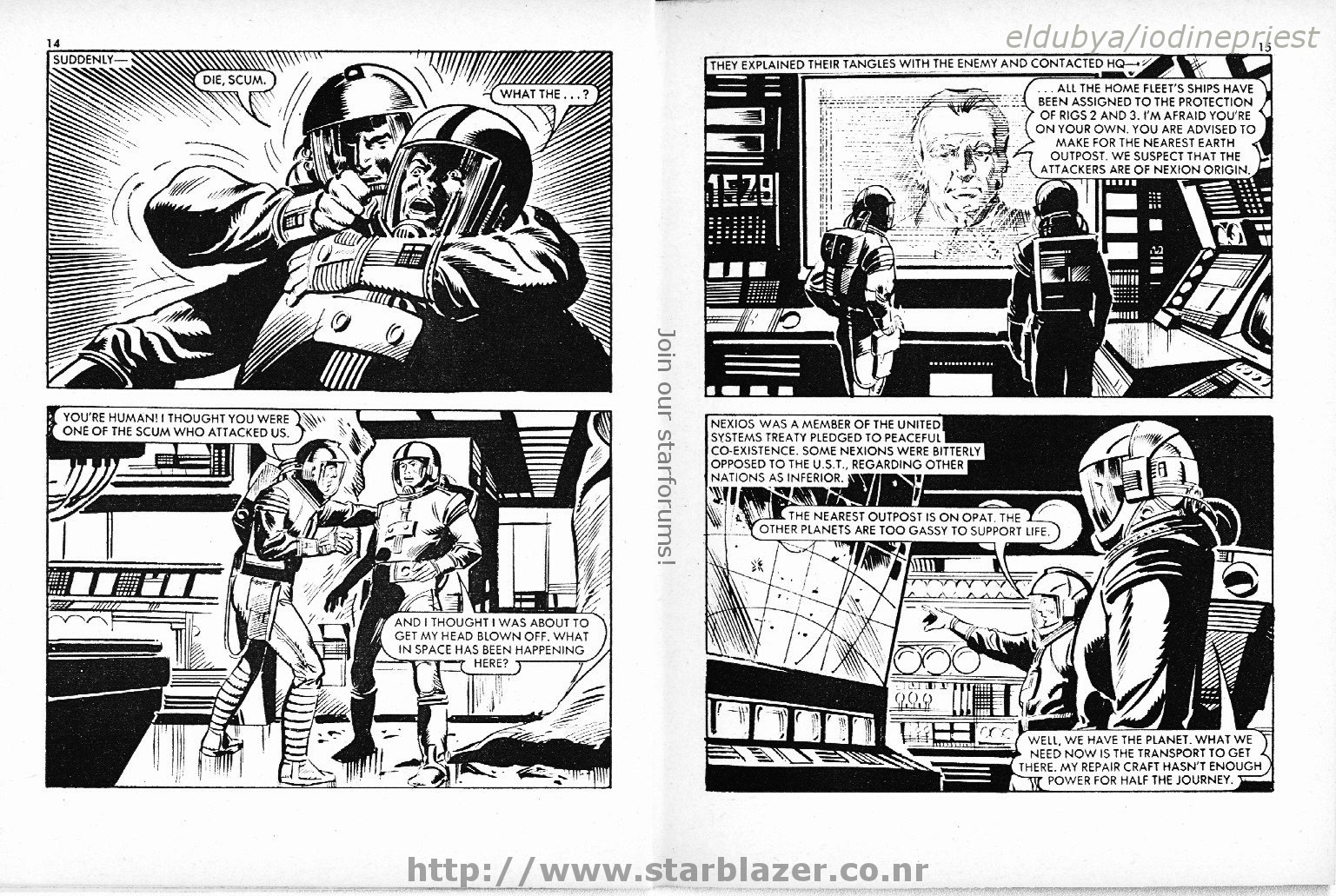 Read online Starblazer comic -  Issue #99 - 9
