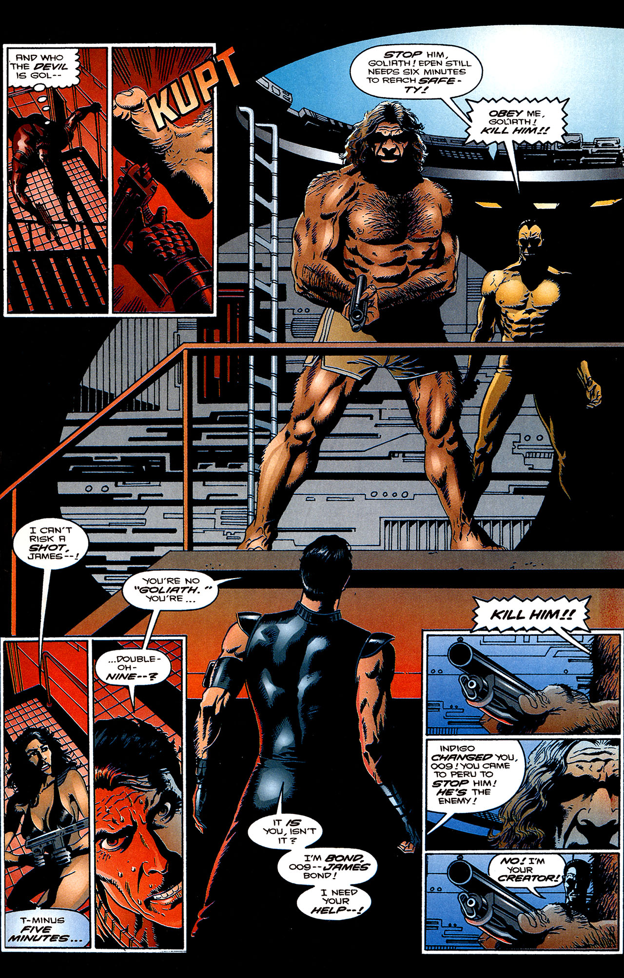 Read online James Bond: Serpent's Tooth comic -  Issue #3 - 30