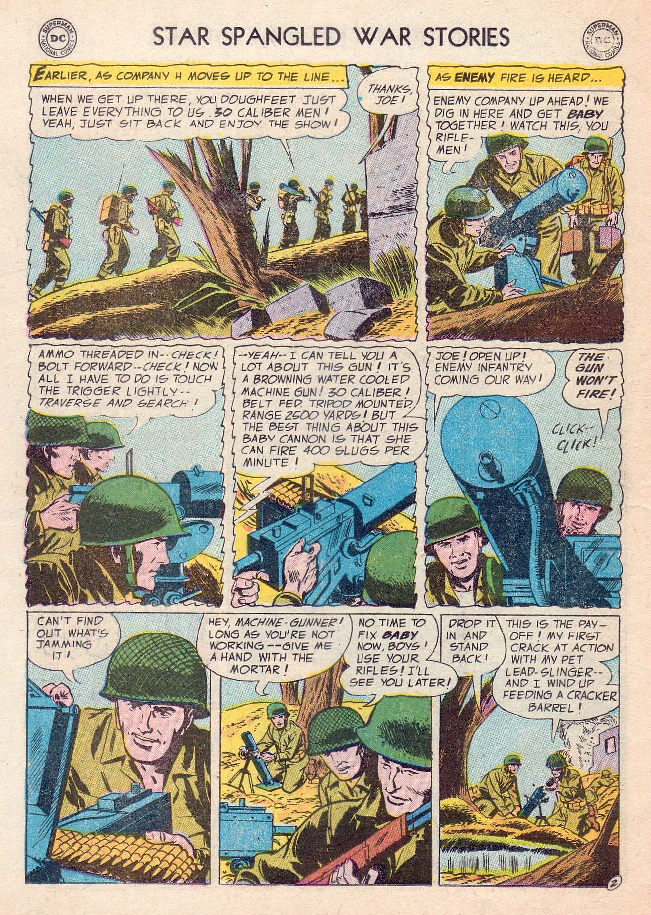 Read online Star Spangled War Stories (1952) comic -  Issue #35 - 22