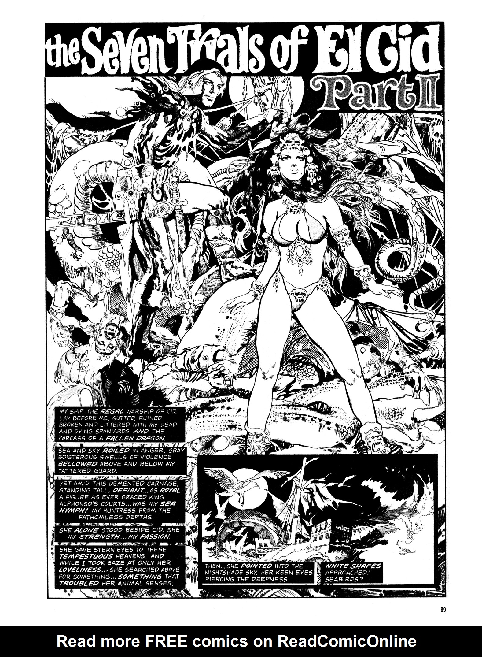 Read online Eerie Archives comic -  Issue # TPB 14 - 90