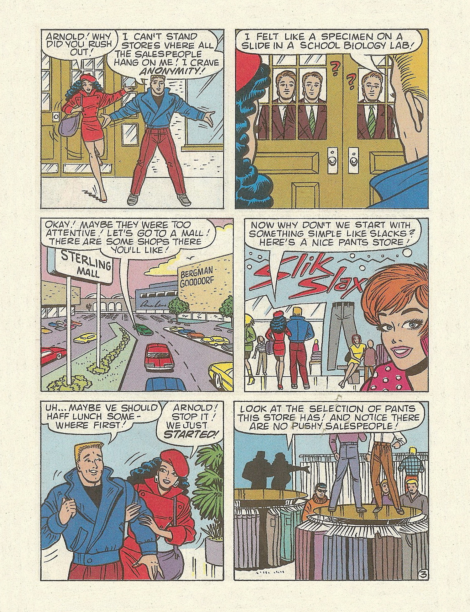 Read online Betty and Veronica Digest Magazine comic -  Issue #72 - 59