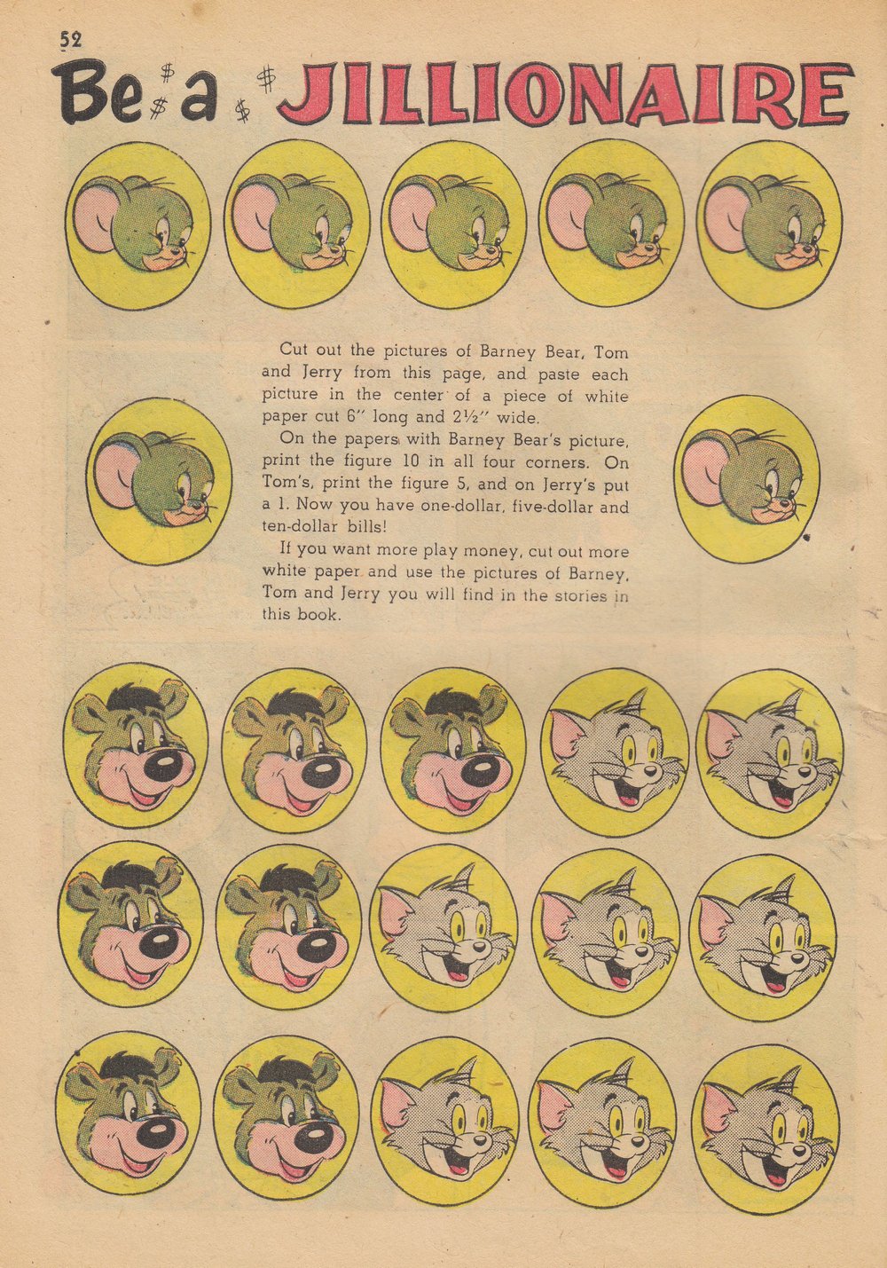 Read online Tom and Jerry's Summer Fun comic -  Issue #1 - 54