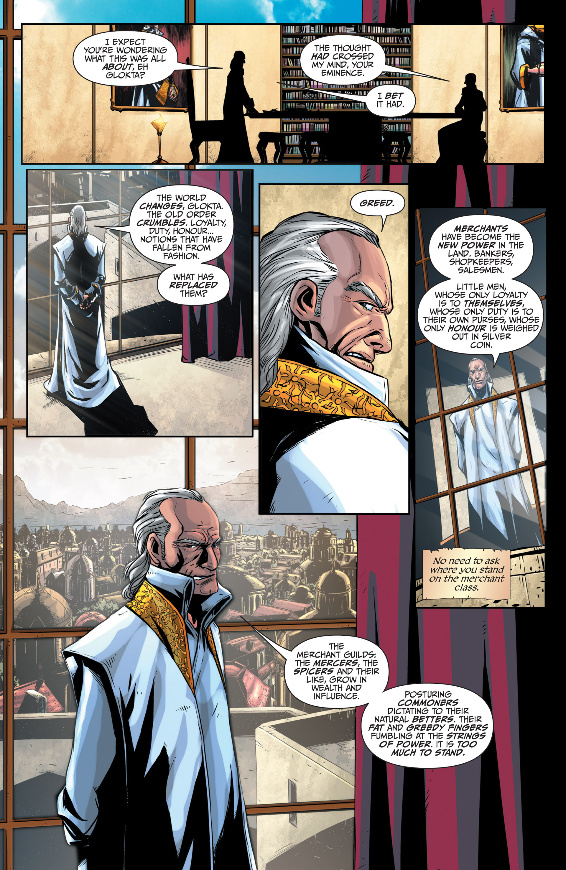 Read online The First Law: The Blade Itself comic -  Issue #3 - 7