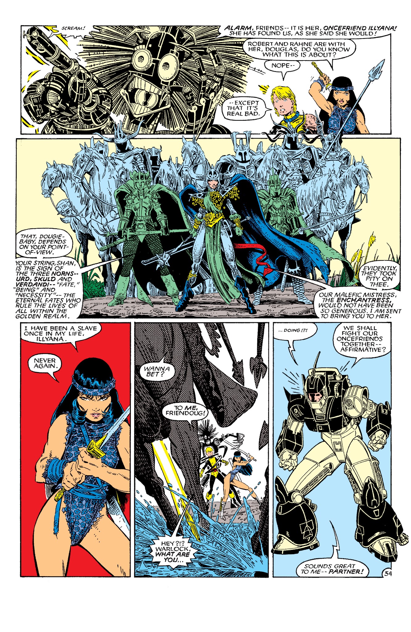 Read online New Mutants Classic comic -  Issue # TPB 5 - 59