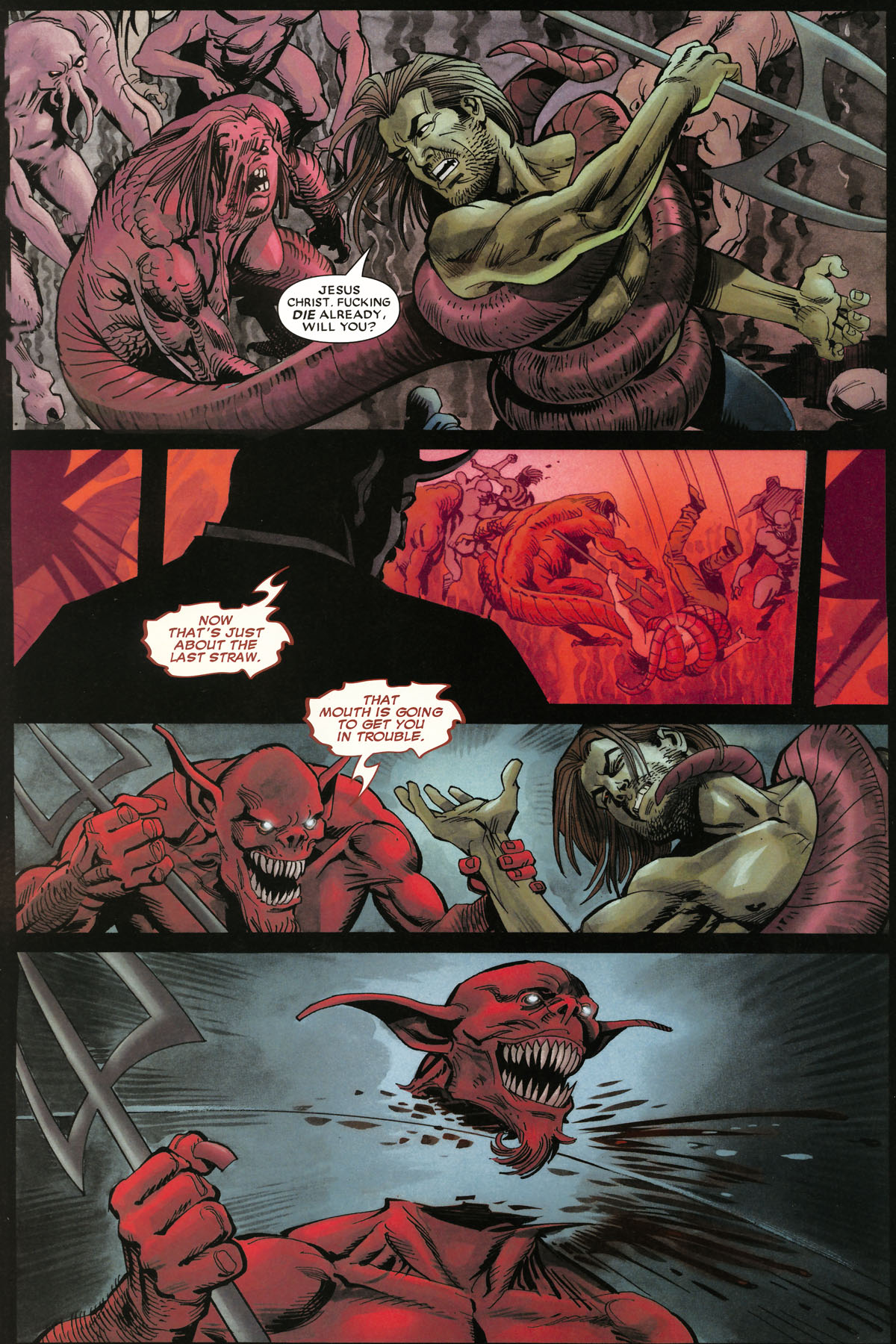 Read online Hellstorm: Son of Satan comic -  Issue #5 - 10