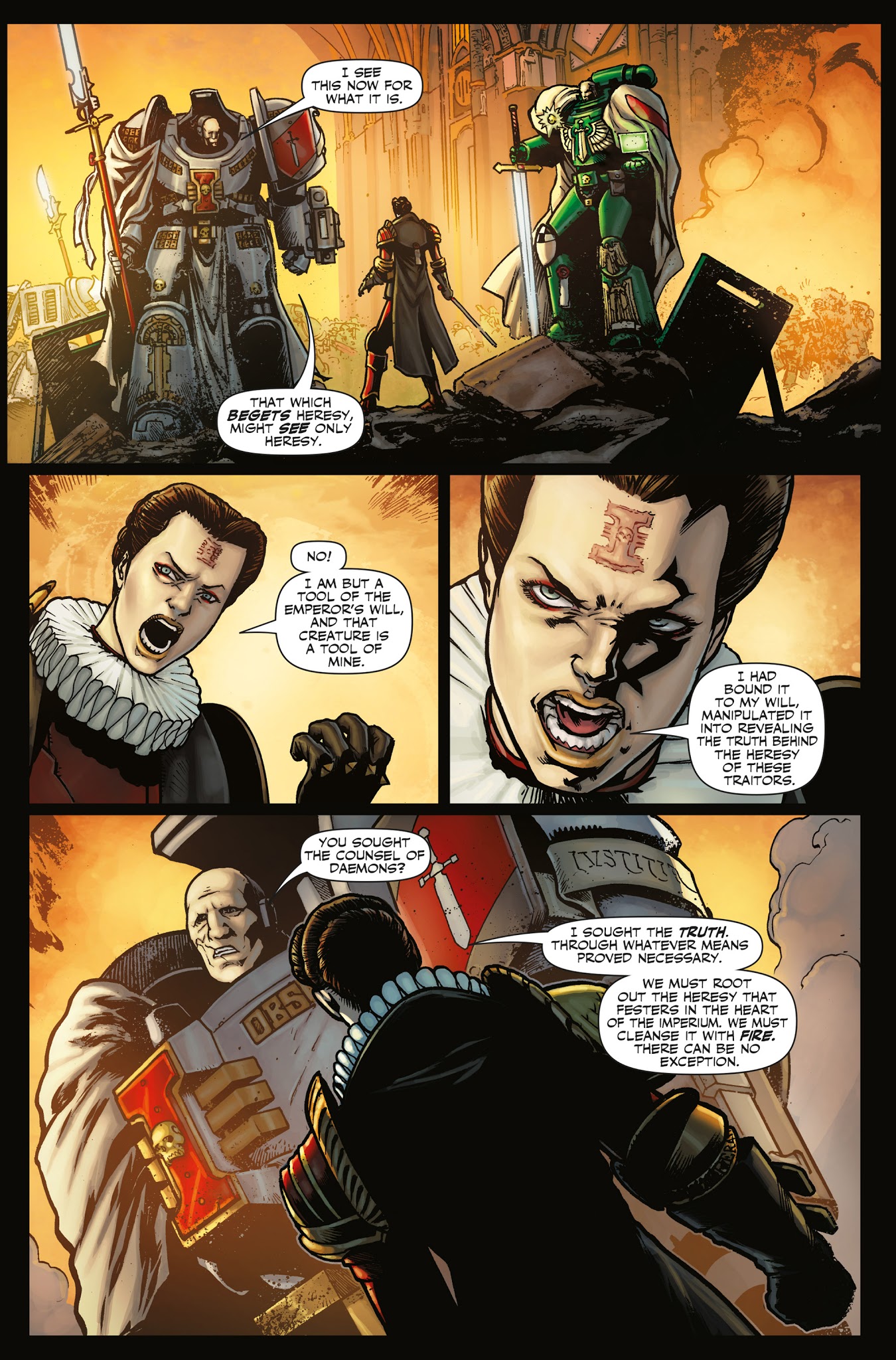 Read online Warhammer 40,000: Will of Iron comic -  Issue #12 - 19