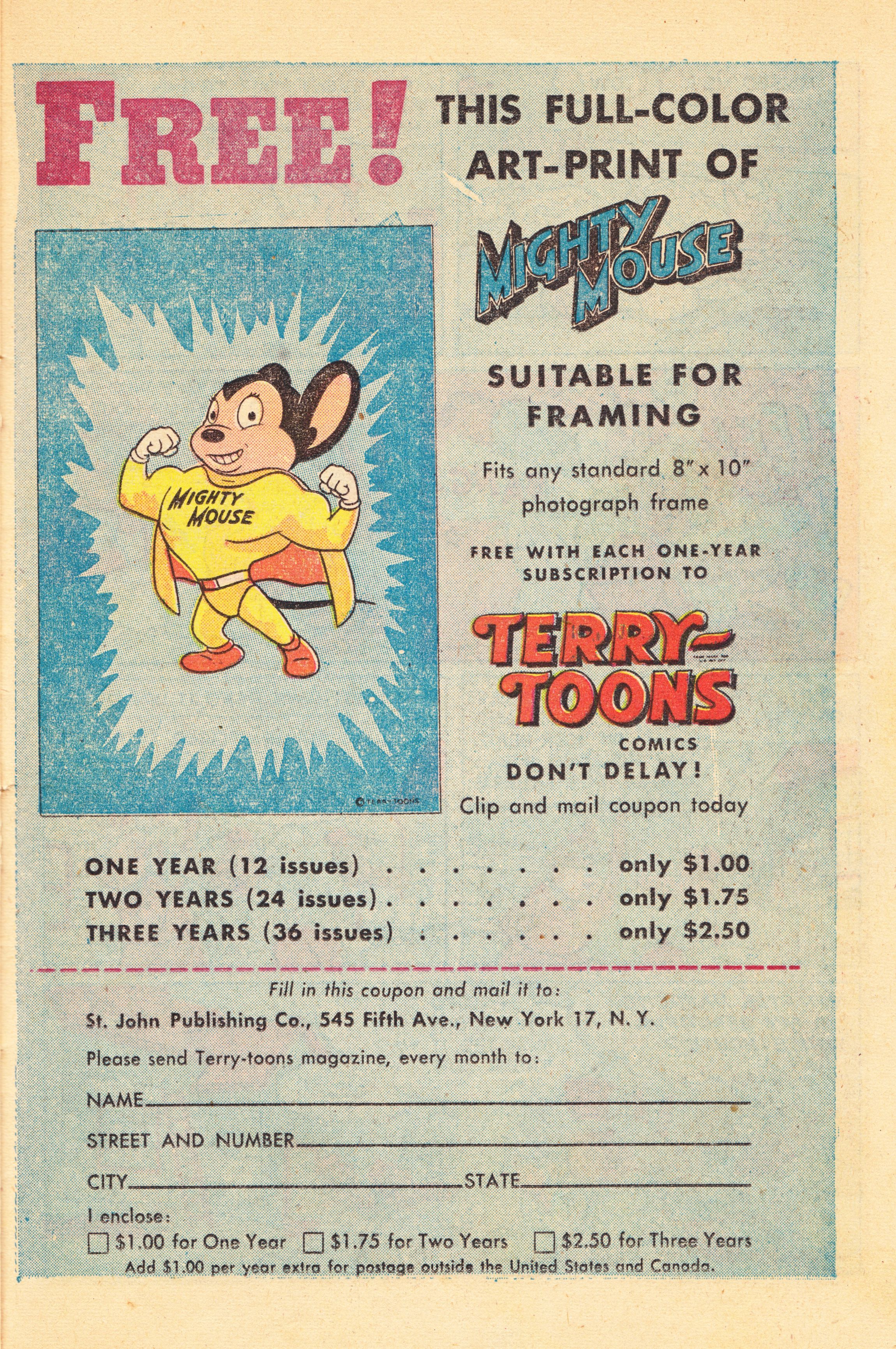 Read online Terry-Toons Comics comic -  Issue #70 - 24