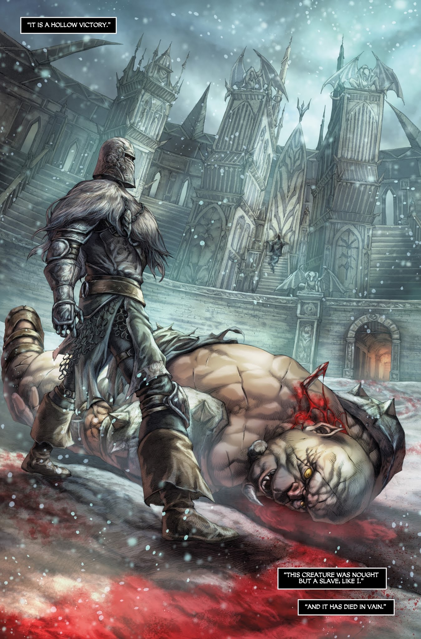 Read online Dark Souls: Winter's Spite comic -  Issue #1 - 25