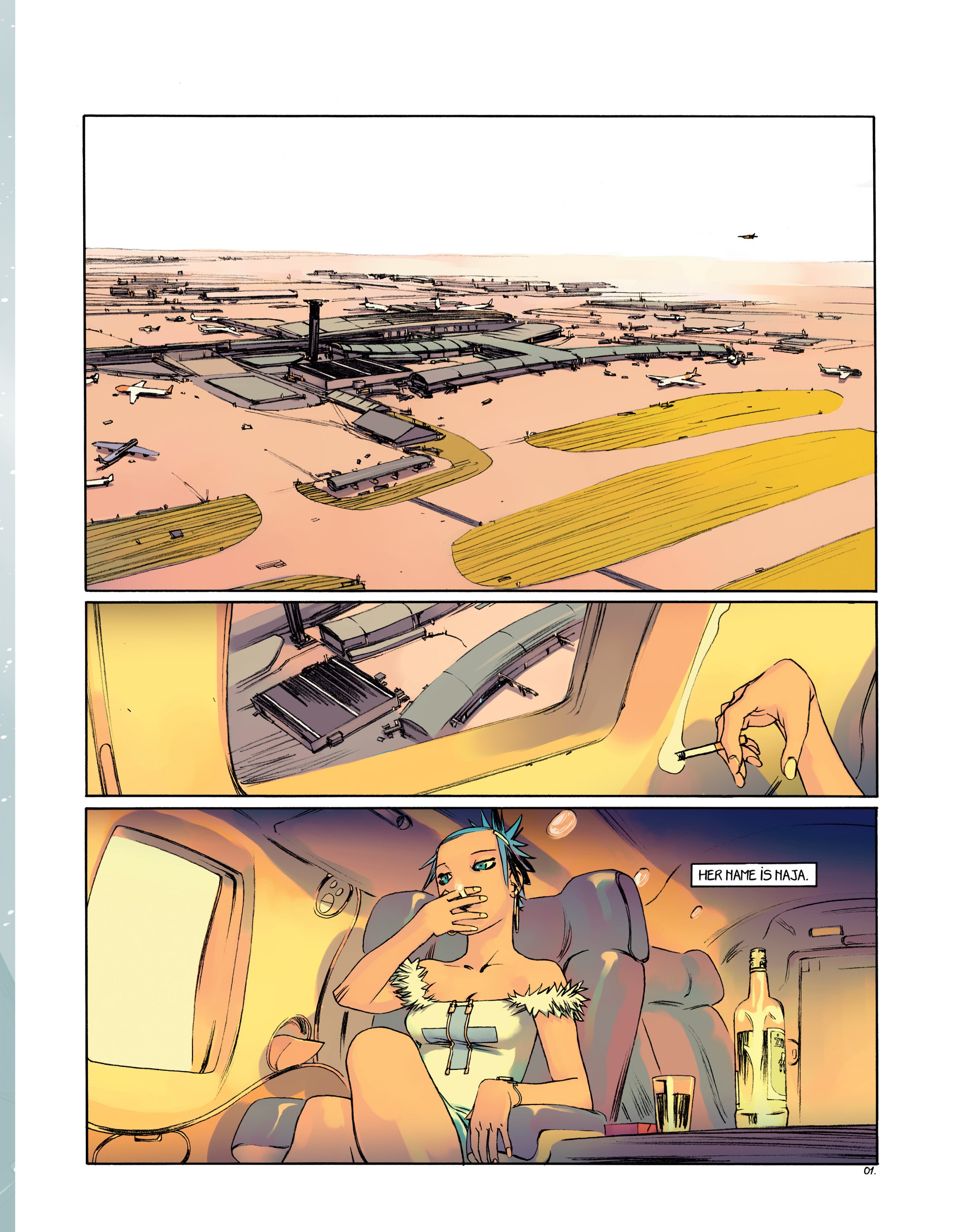 Read online Naja comic -  Issue #1 - 3