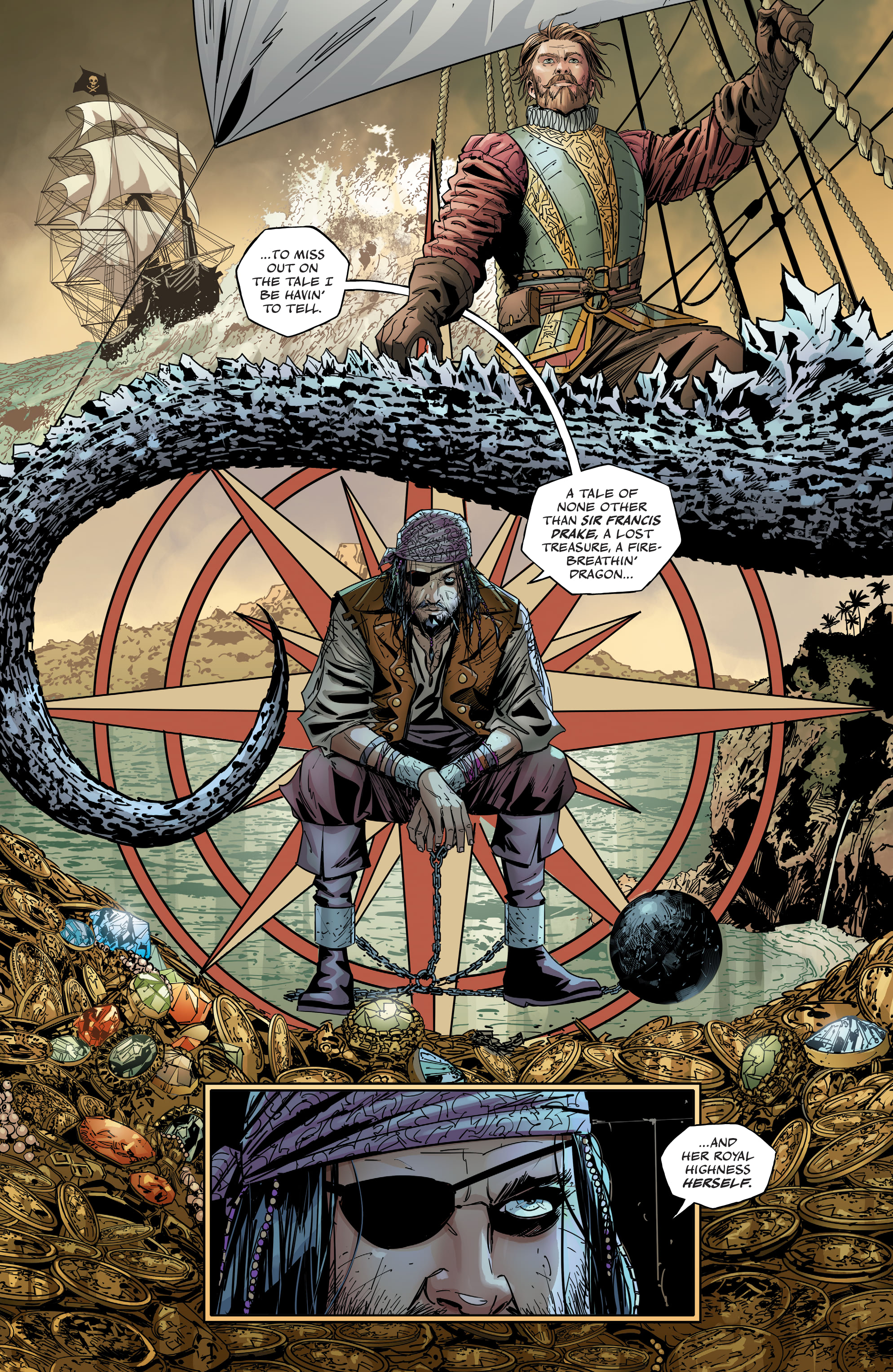 Read online Godzilla: Here There Be Dragons comic -  Issue #1 - 6