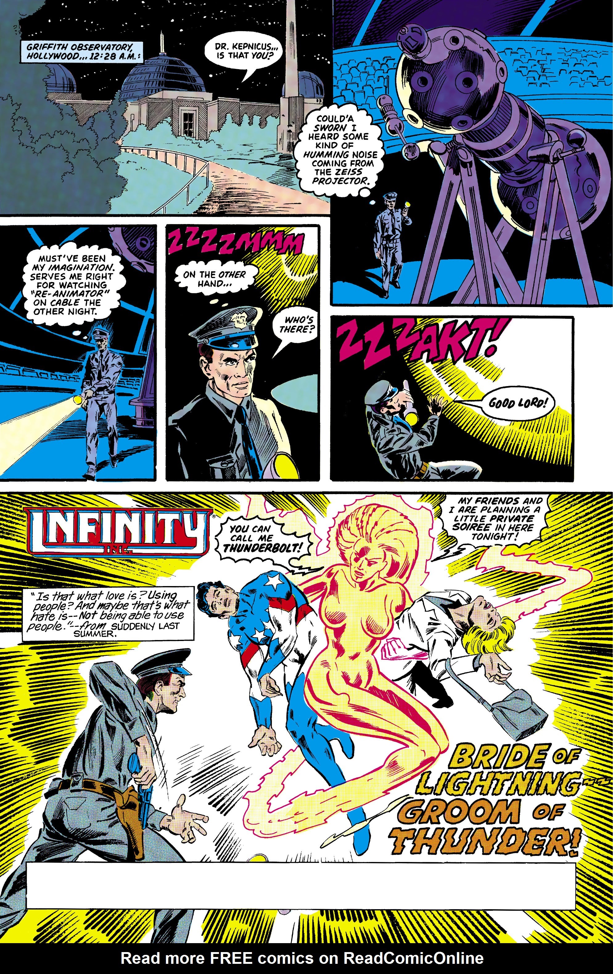 Read online Infinity Inc. (1984) comic -  Issue #41 - 2