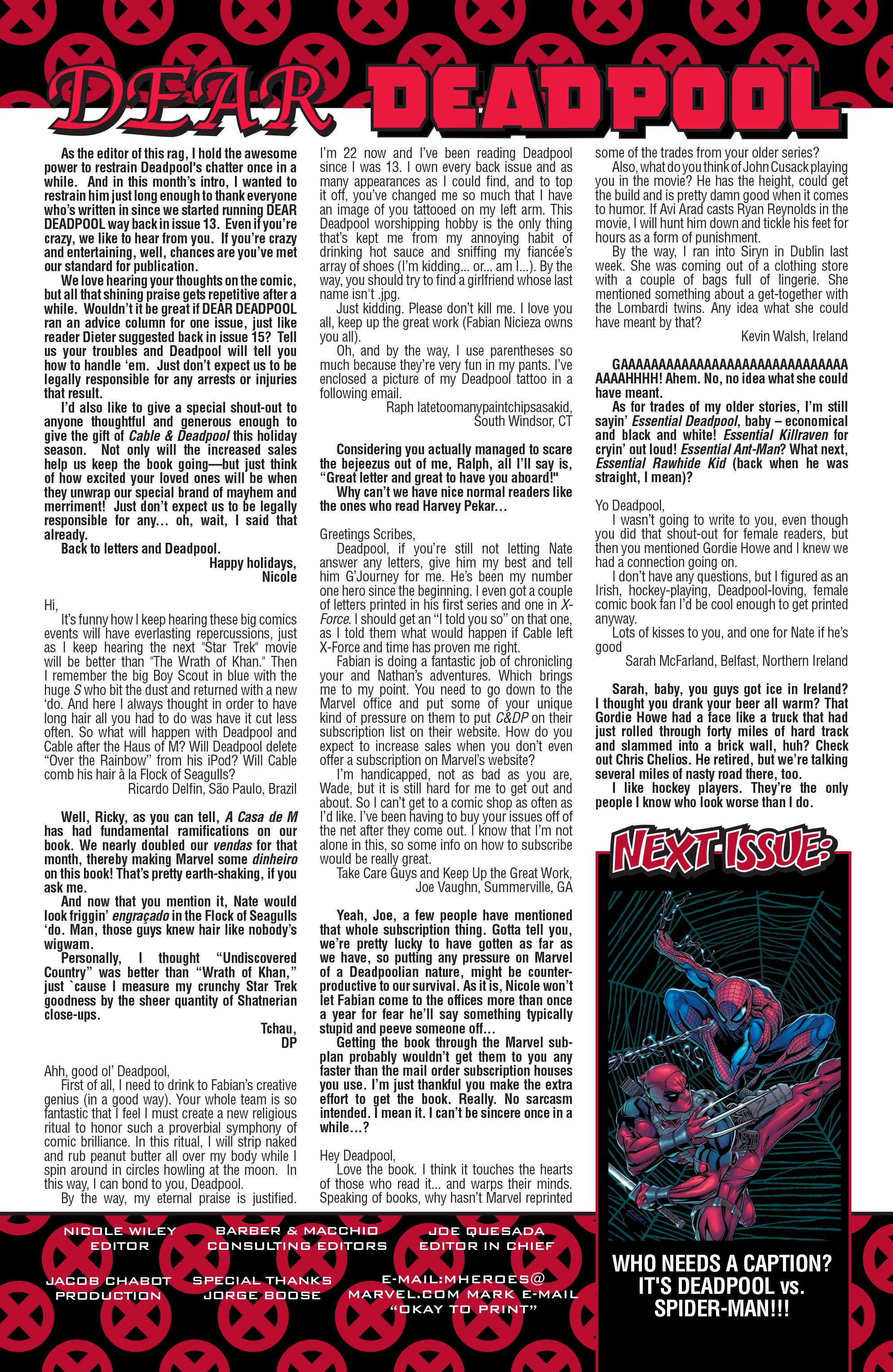 Read online Cable and Deadpool comic -  Issue #23 - 23