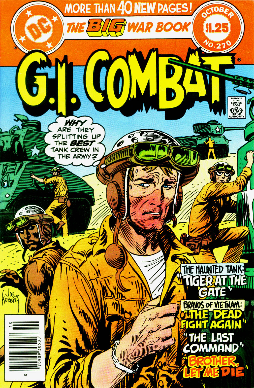 Read online G.I. Combat (1952) comic -  Issue #270 - 1