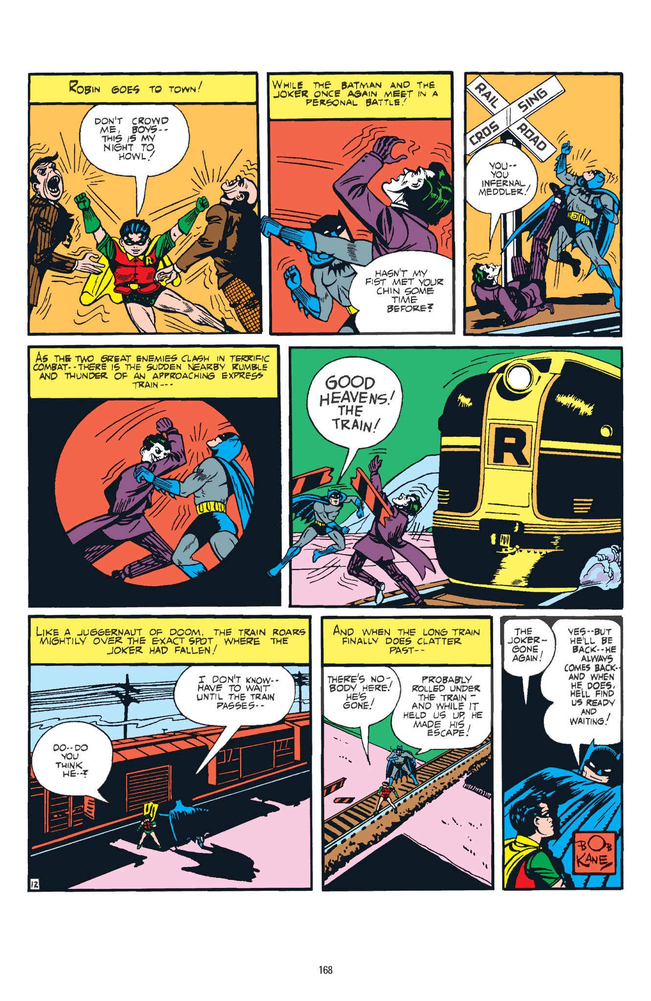 Read online Batman: The Golden Age Omnibus comic -  Issue # TPB 3 - 168