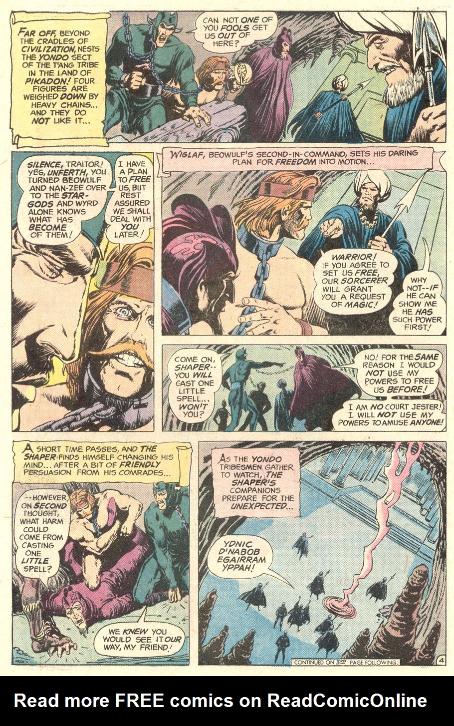 Read online Beowulf (1975) comic -  Issue #6 - 5