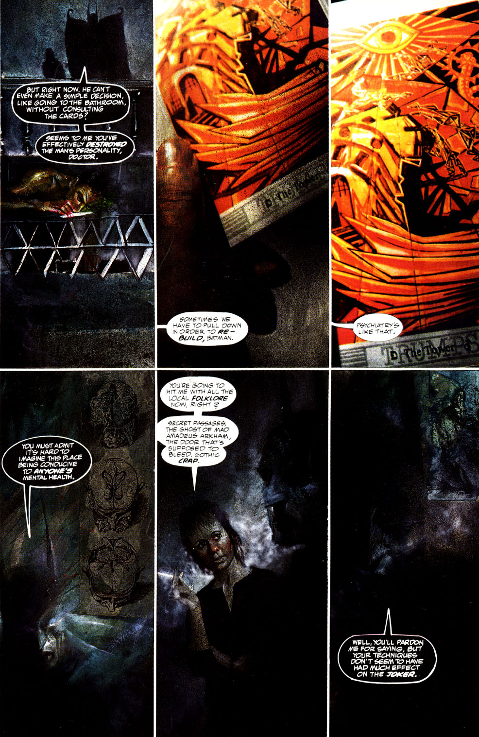 Read online Batman: Arkham Asylum (1989) comic -  Issue # Full - 34