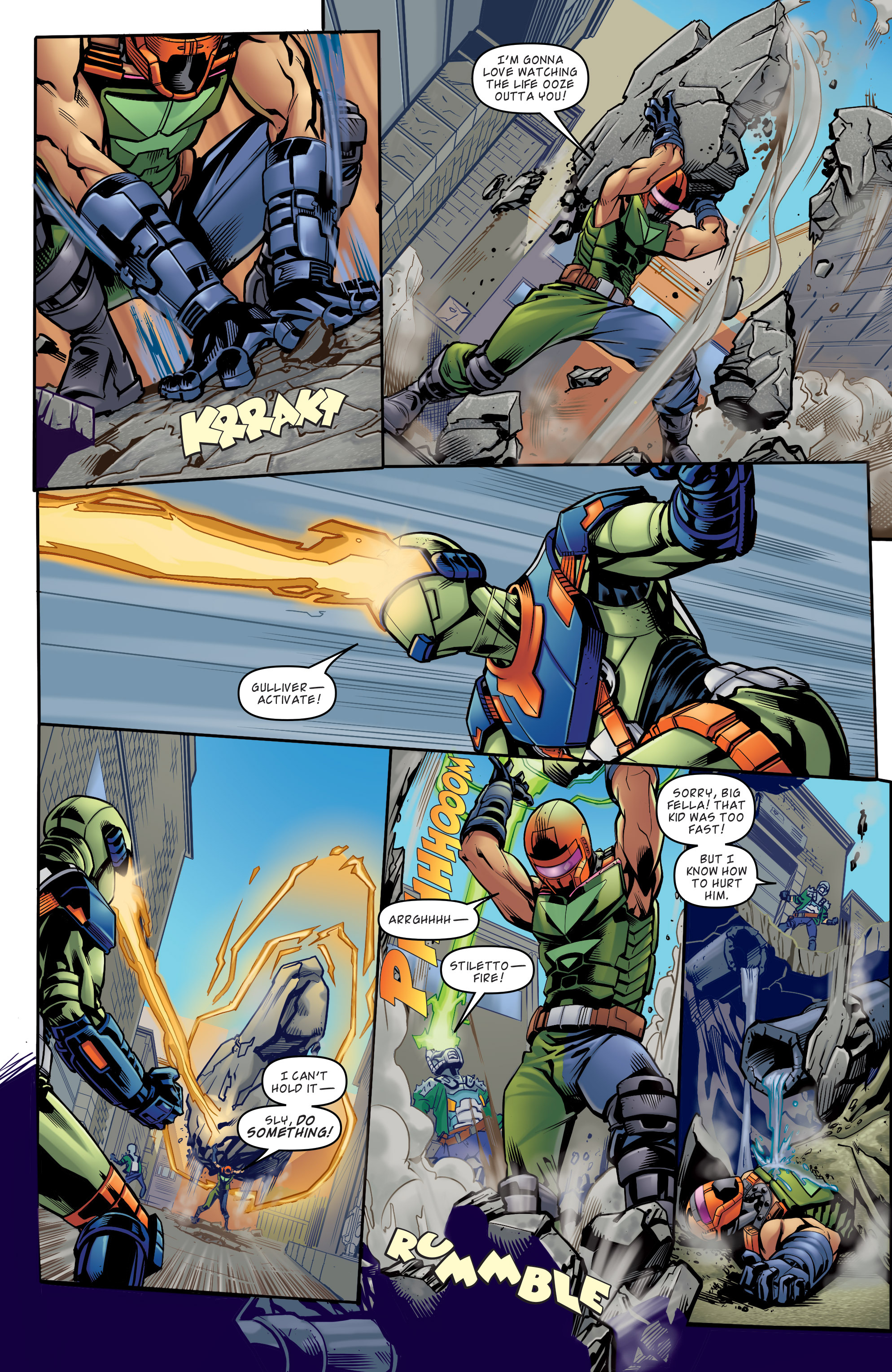 Read online M.A.S.K.: Mobile Armored Strike Kommand comic -  Issue #4 - 10