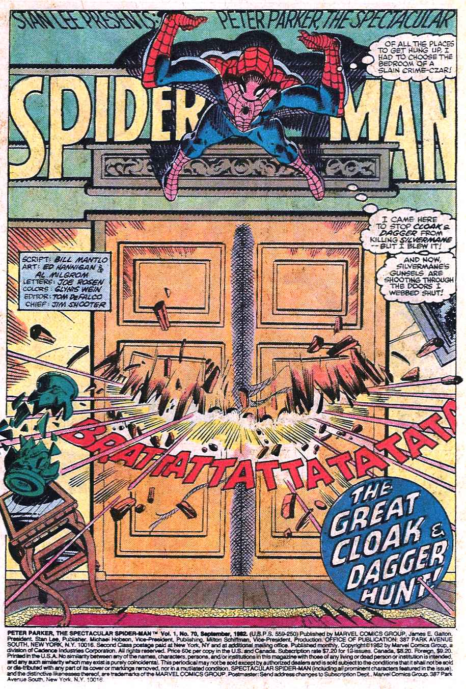 Read online The Spectacular Spider-Man (1976) comic -  Issue #70 - 2