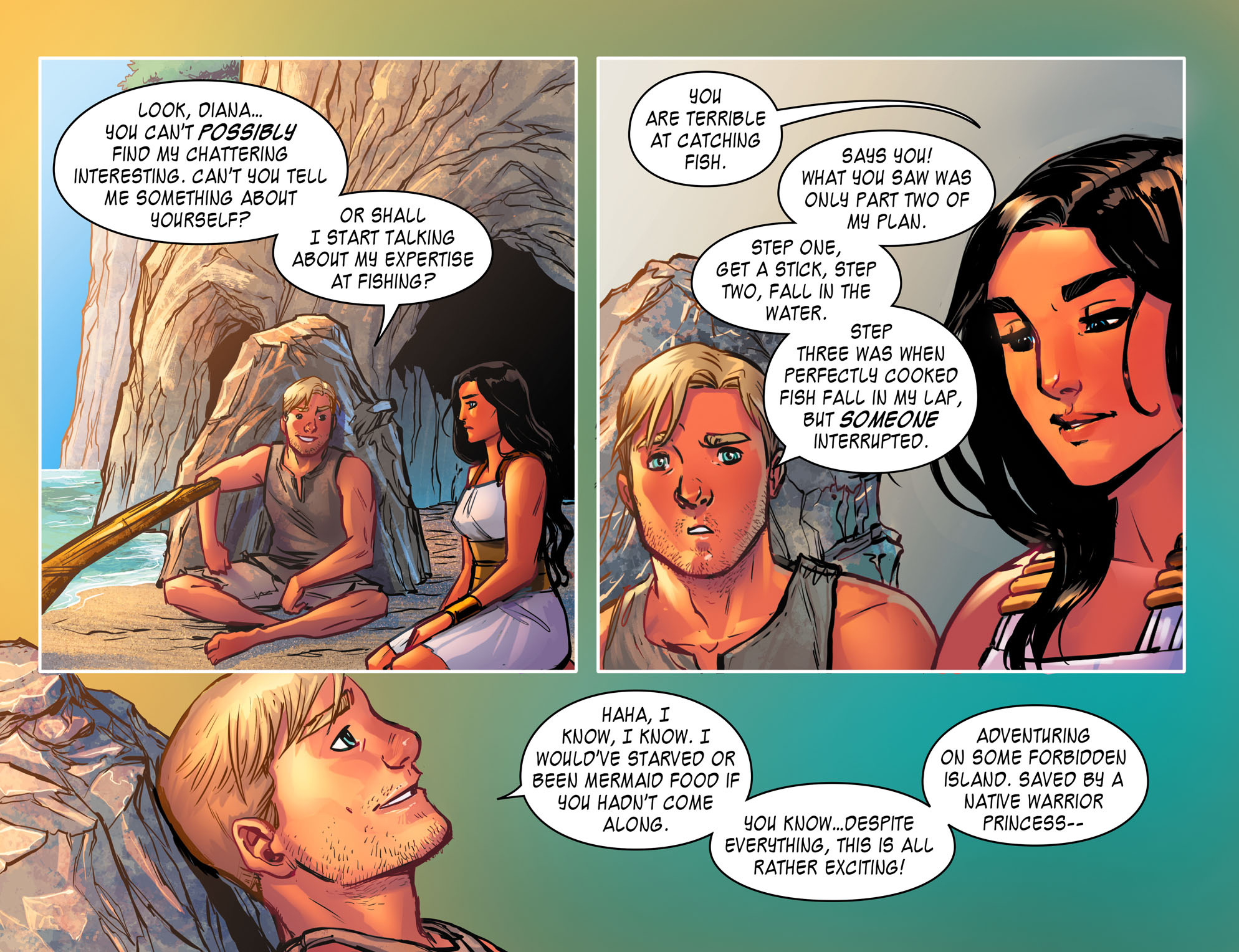 Read online The Legend of Wonder Woman (2015) comic -  Issue #7 - 18