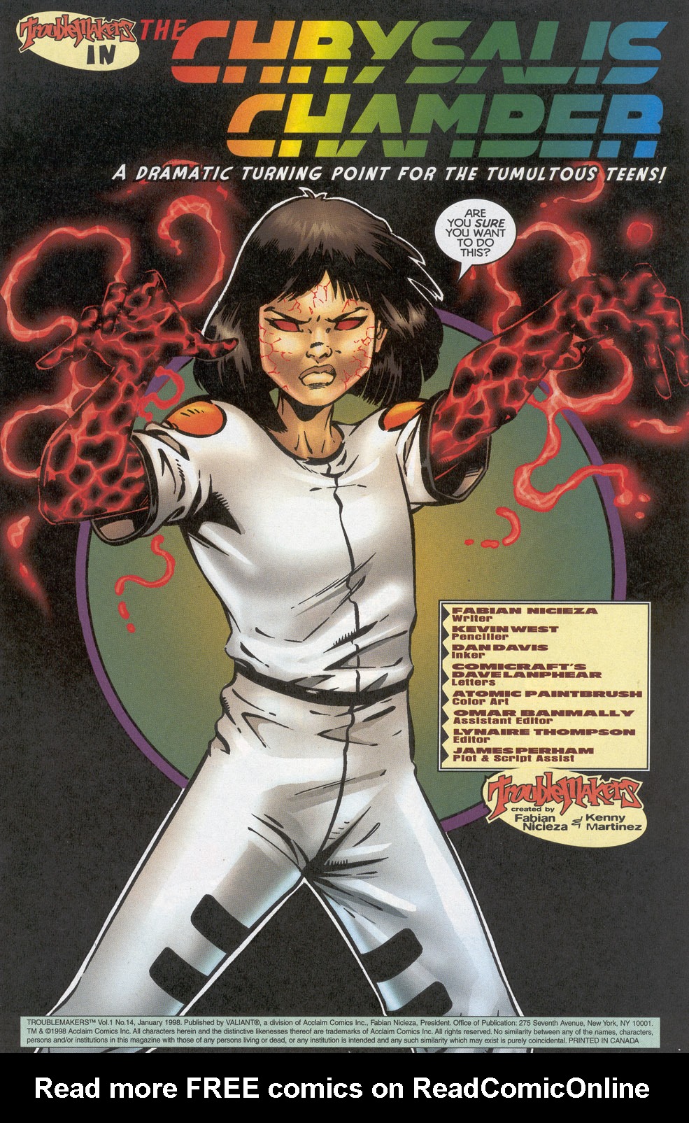 Read online Troublemakers comic -  Issue #14 - 2