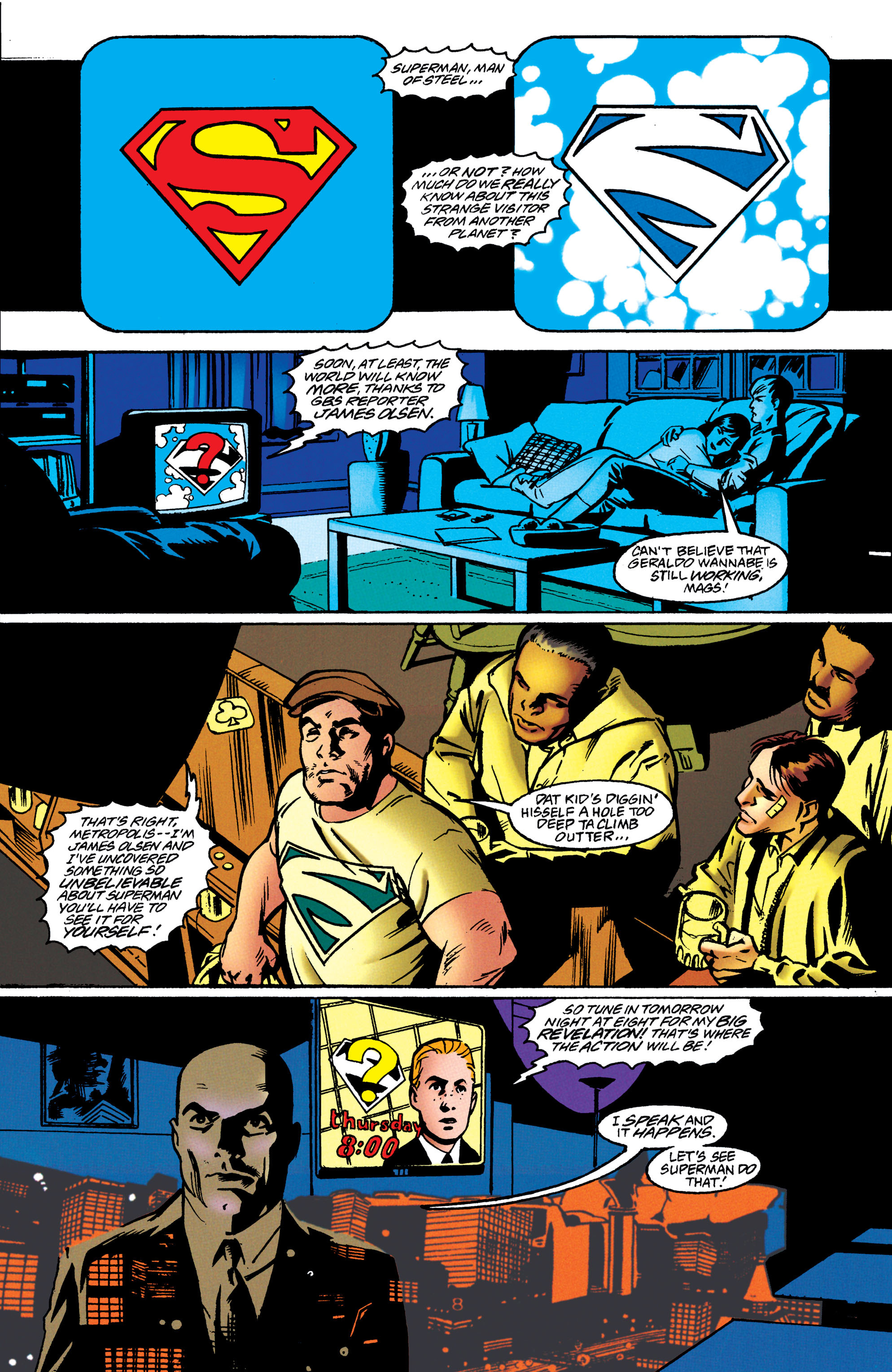 Read online Adventures of Superman (1987) comic -  Issue #550 - 9