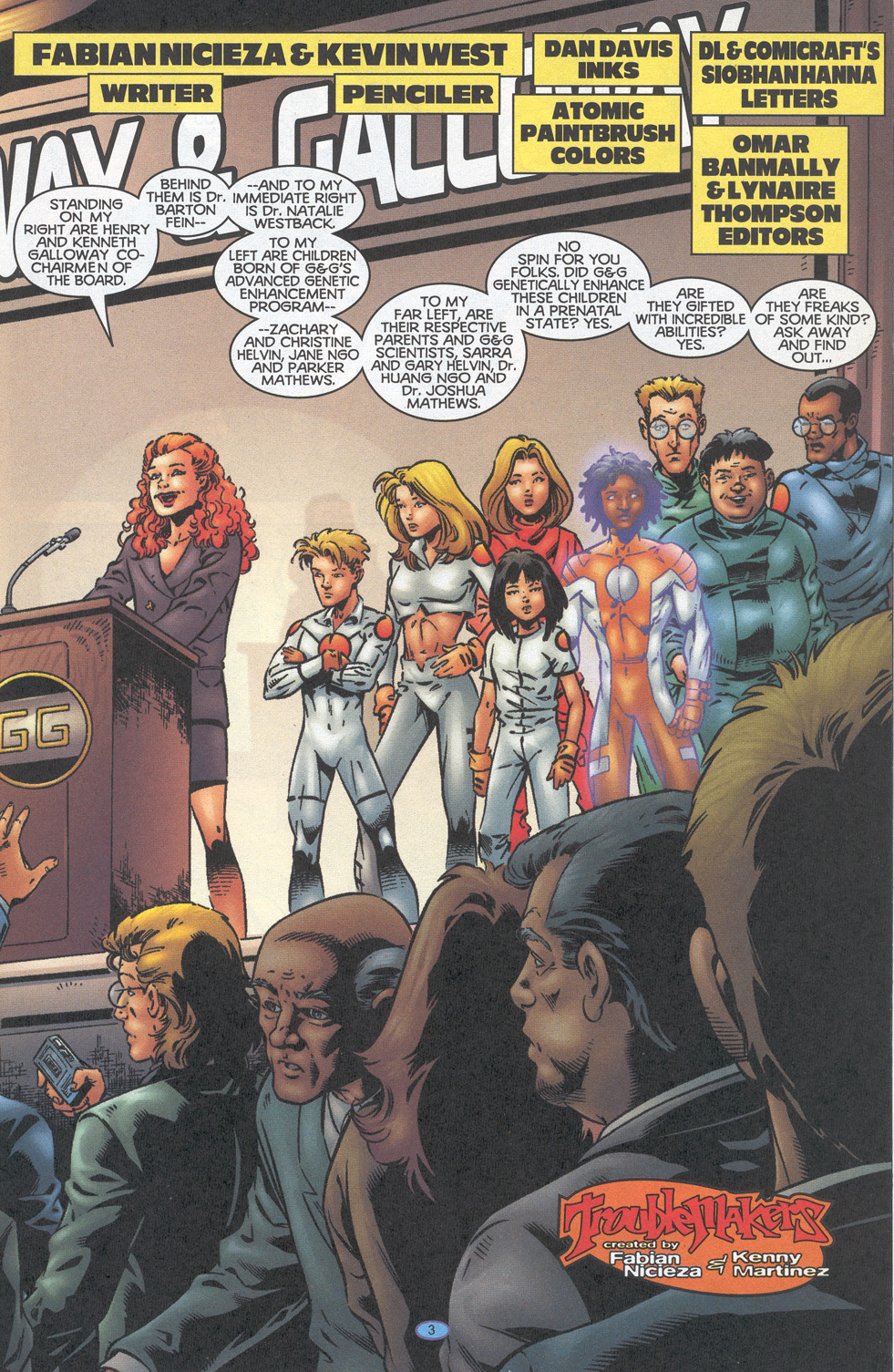 Read online Troublemakers comic -  Issue #17 - 4
