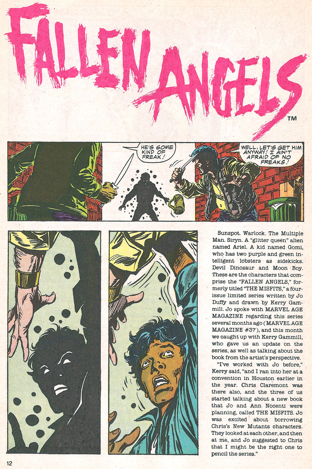 Marvel Age issue 48 - Page 14