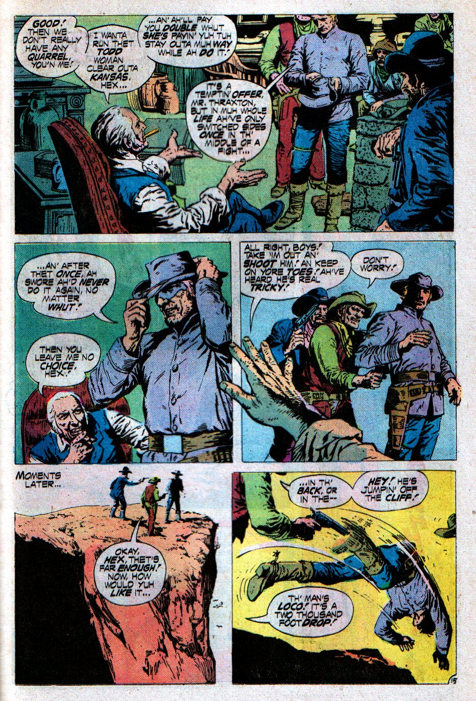 Read online Weird Western Tales (1972) comic -  Issue #27 - 16