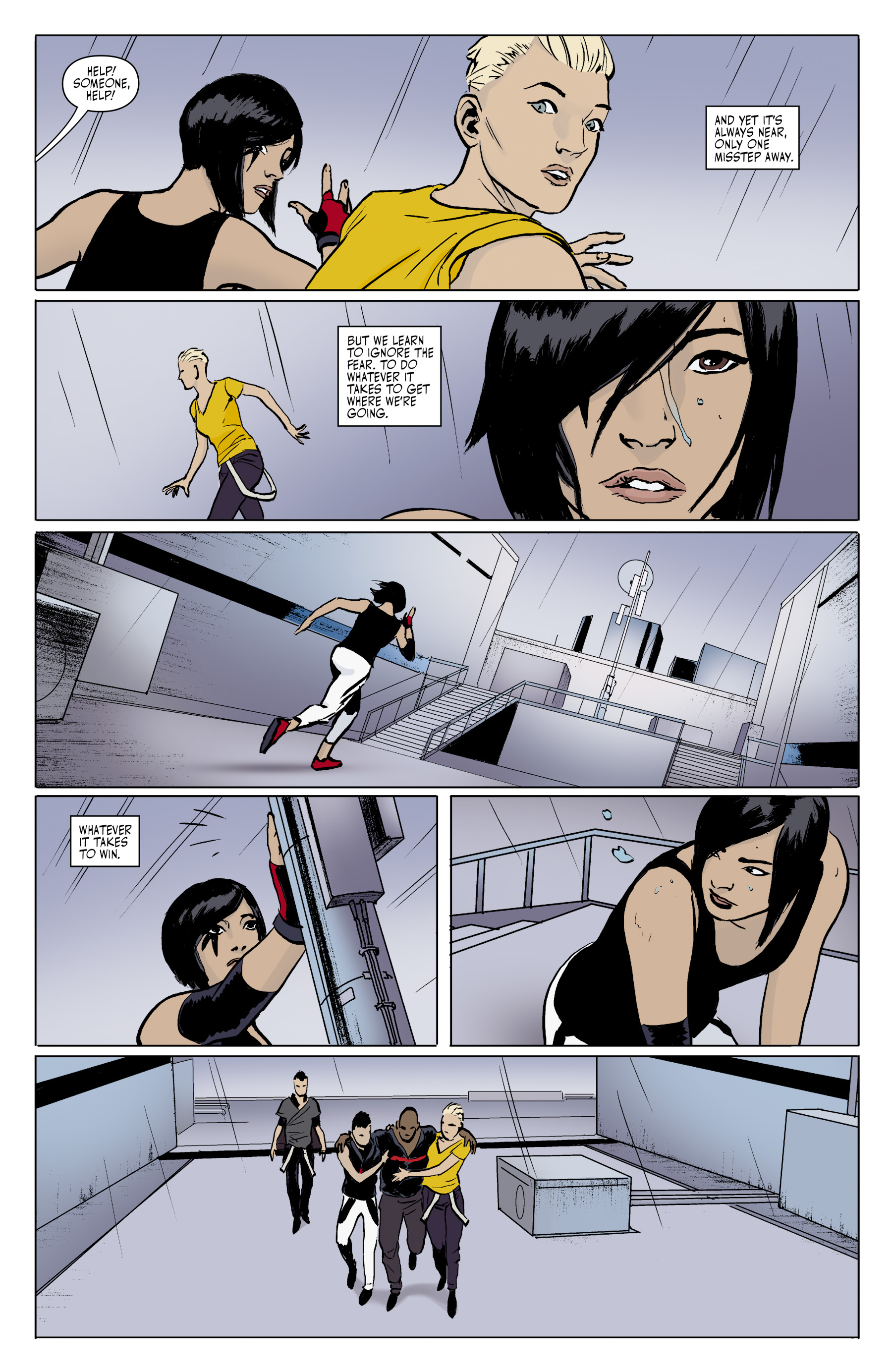 Read online Mirror's Edge: Exordium comic -  Issue #3 - 15
