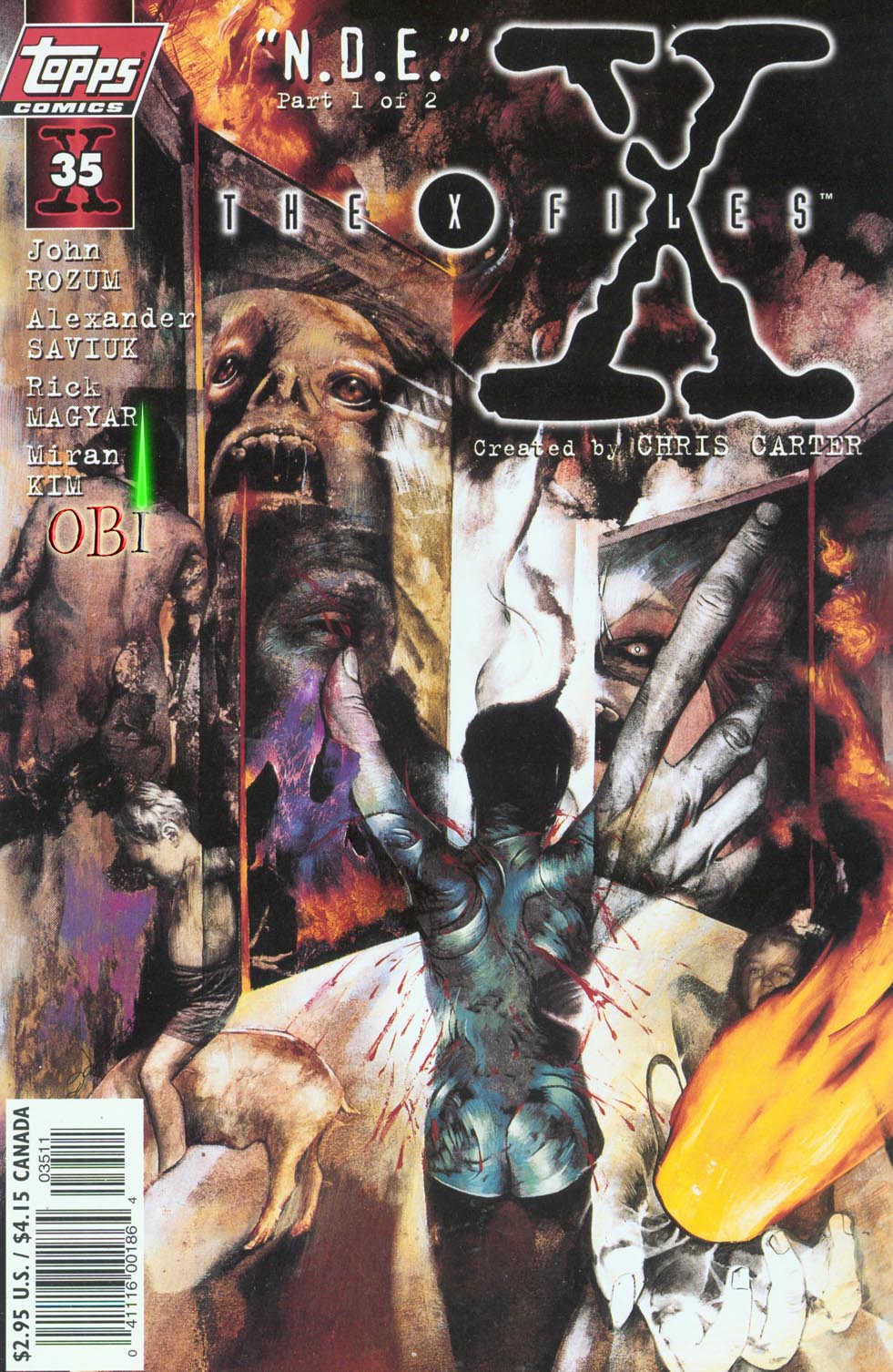 Read online The X-Files (1995) comic -  Issue #35 - 1