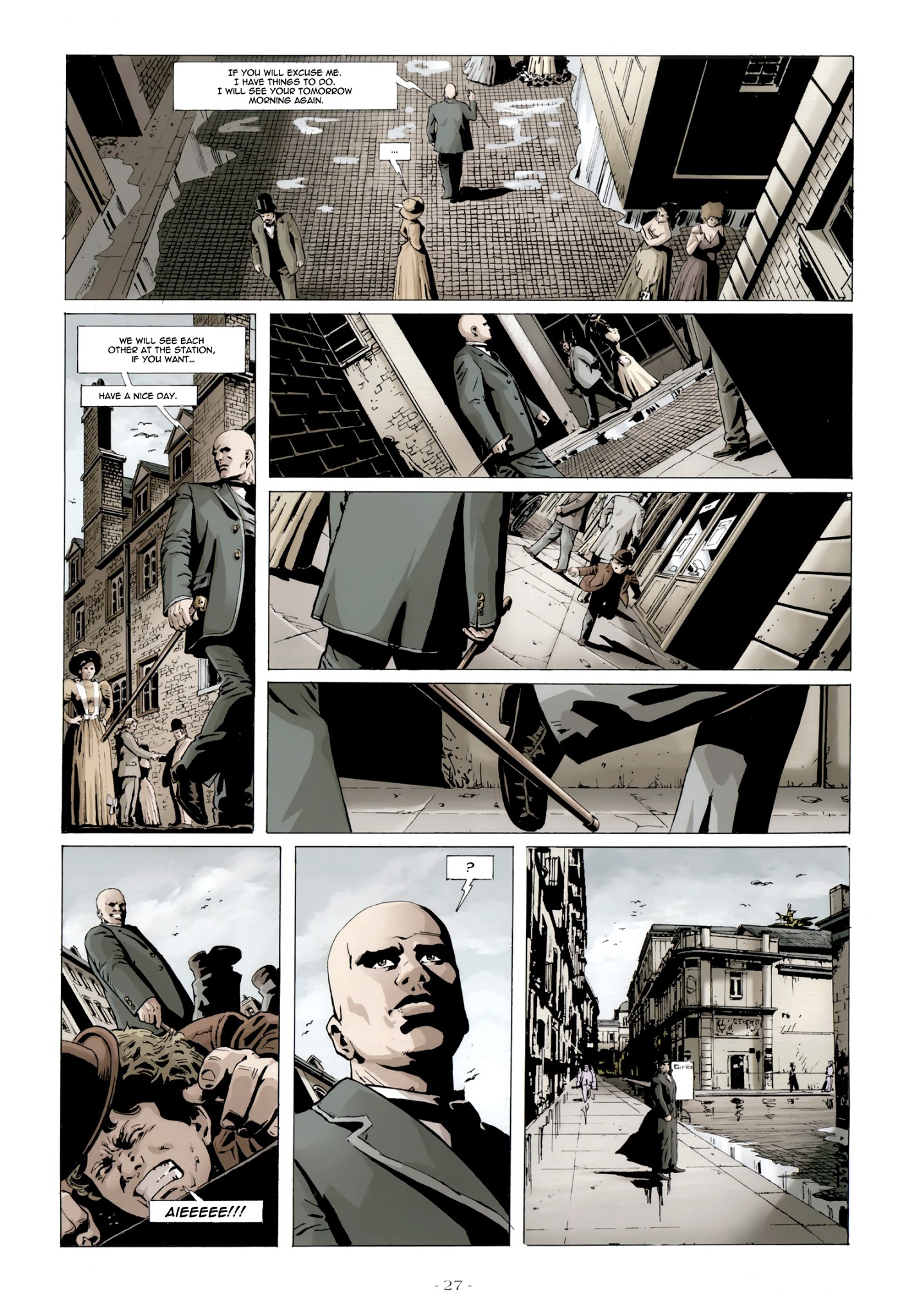 Read online Mister Hyde contre Frankenstein comic -  Issue #1 - 28