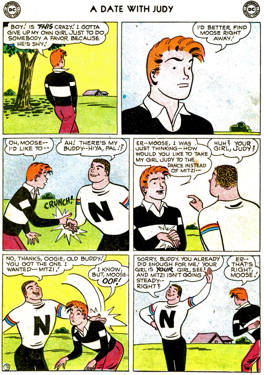 Read online A Date with Judy comic -  Issue #67 - 11