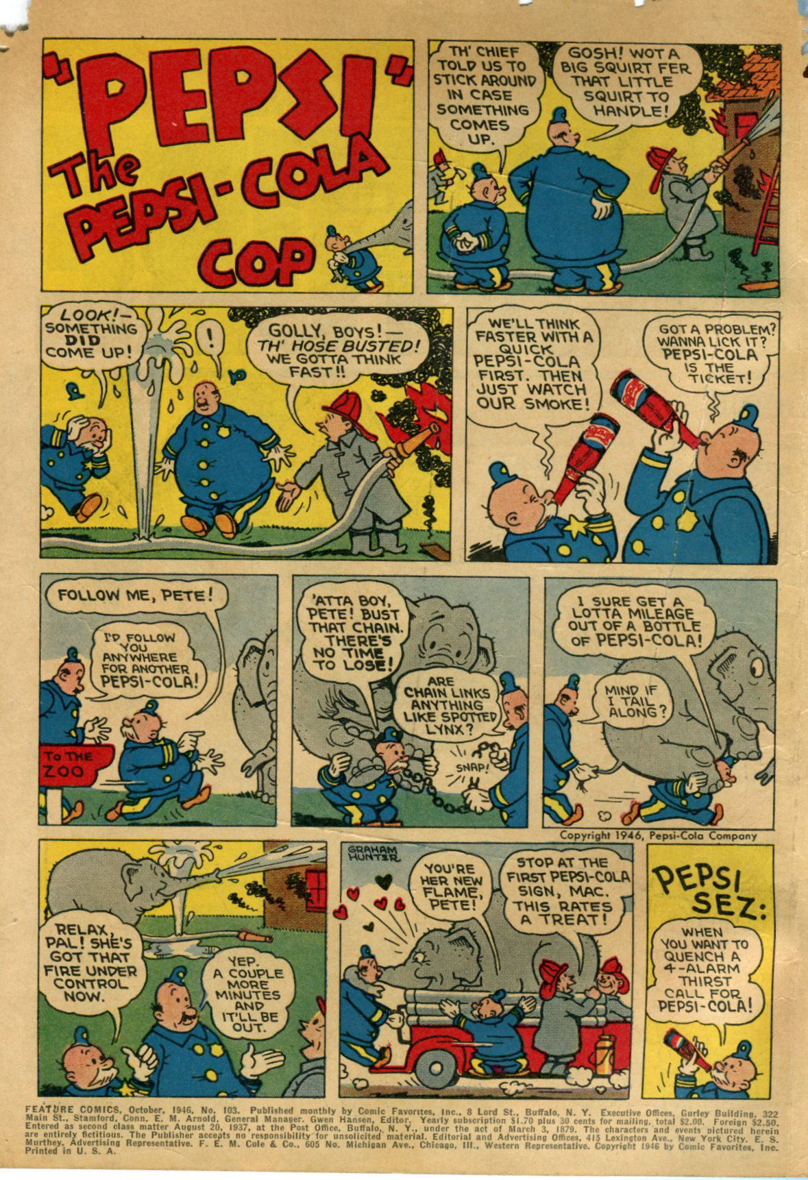 Read online Feature Comics comic -  Issue #103 - 2