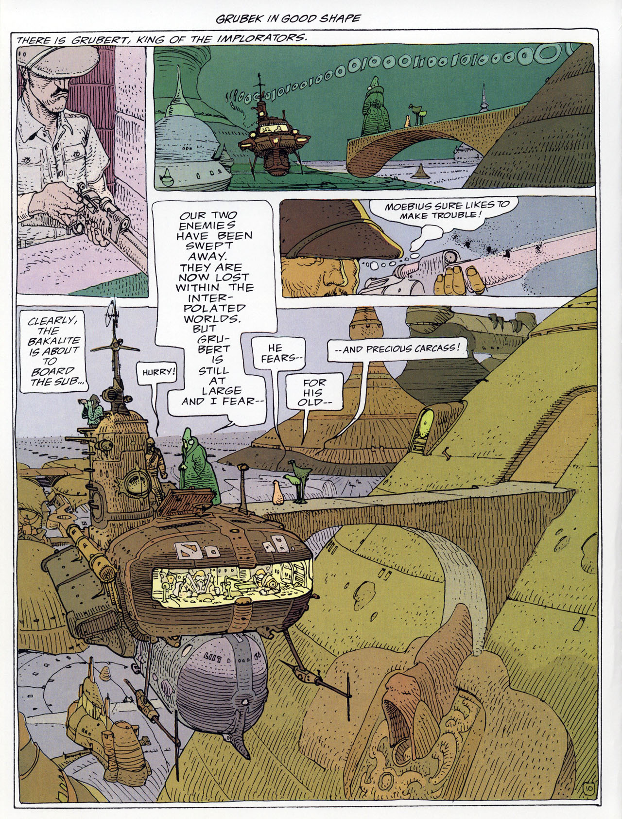 Read online Epic Graphic Novel: Moebius comic -  Issue # TPB 3 - 16