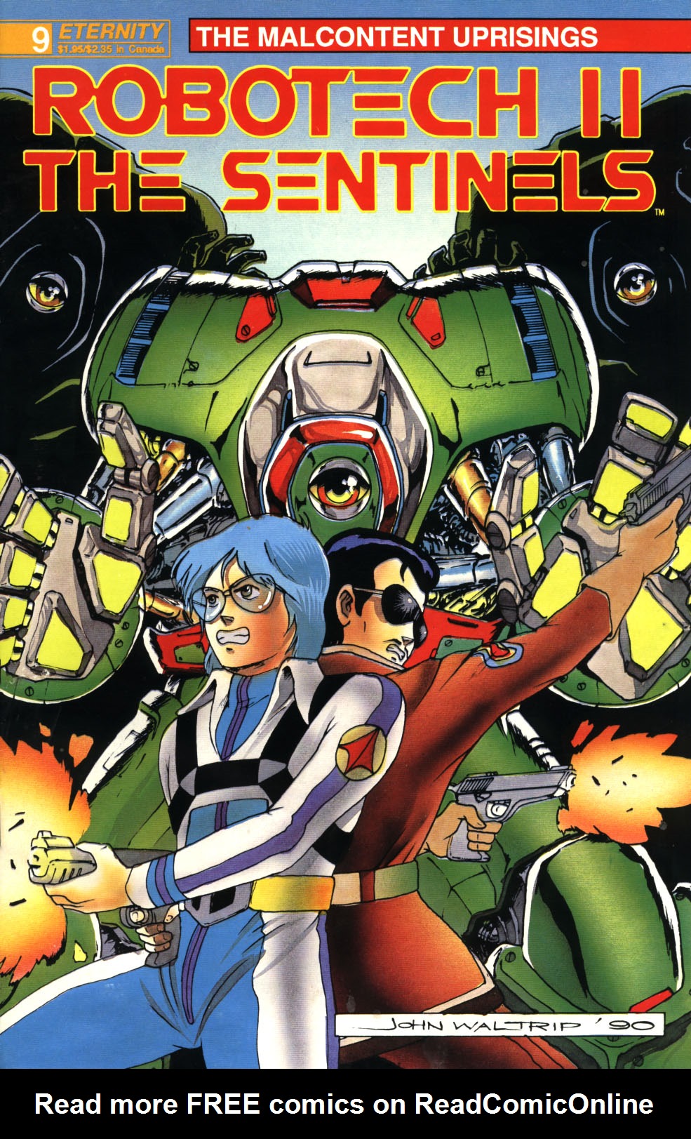 Read online Robotech II: The Sentinels - The Malcontent Uprisings comic -  Issue #9 - 1