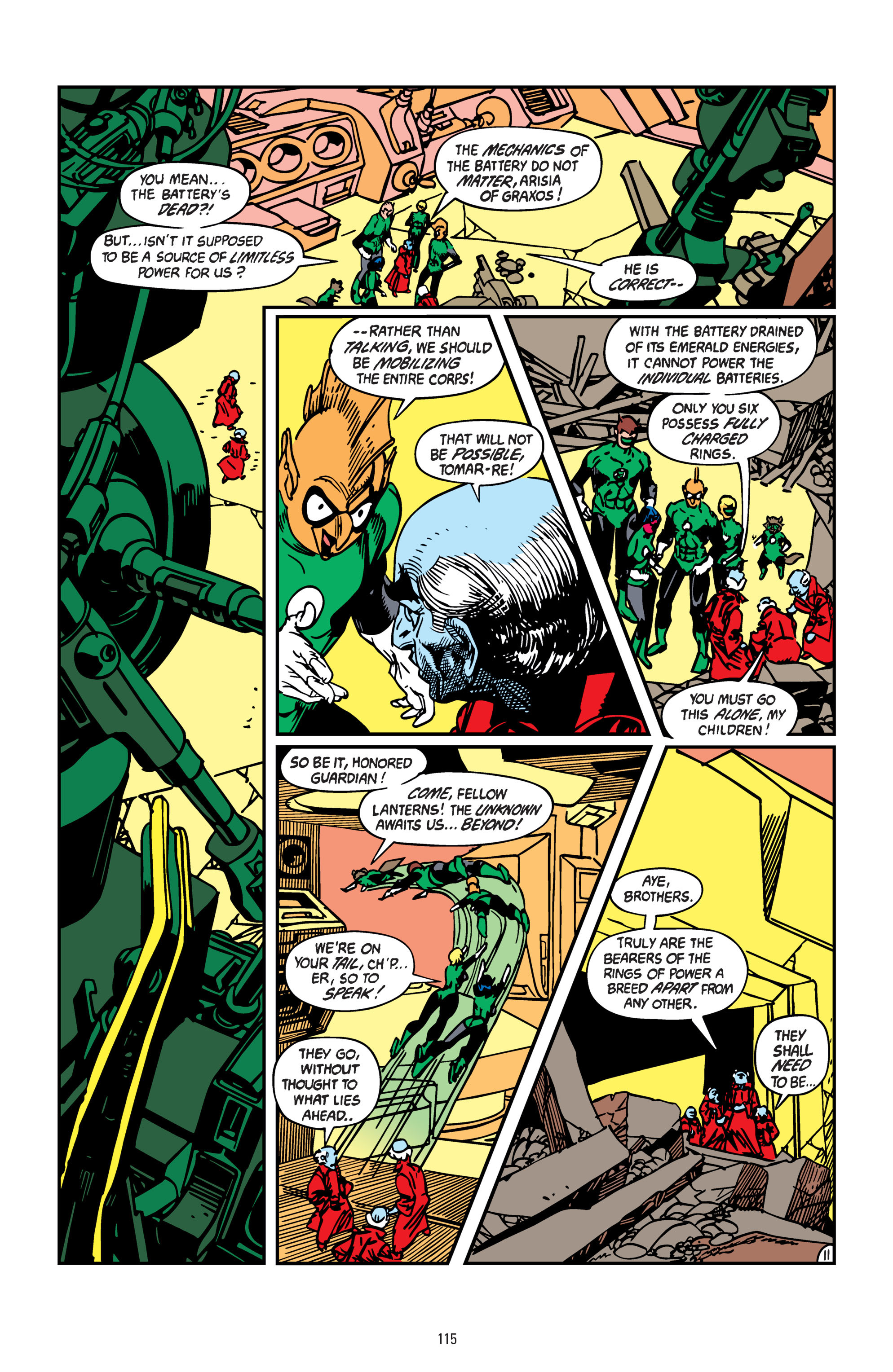 Read online Tales of the Green Lantern Corps comic -  Issue # _TPB 2 - 113