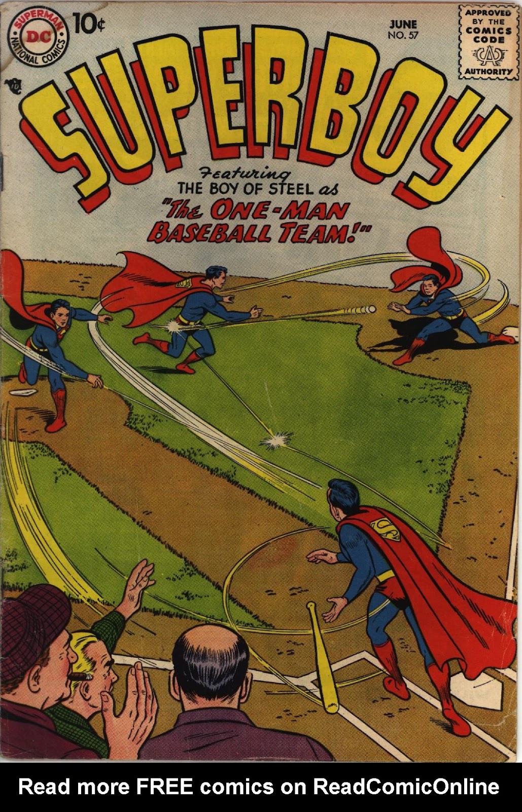 Superboy (1949) issue 57 - Page 1
