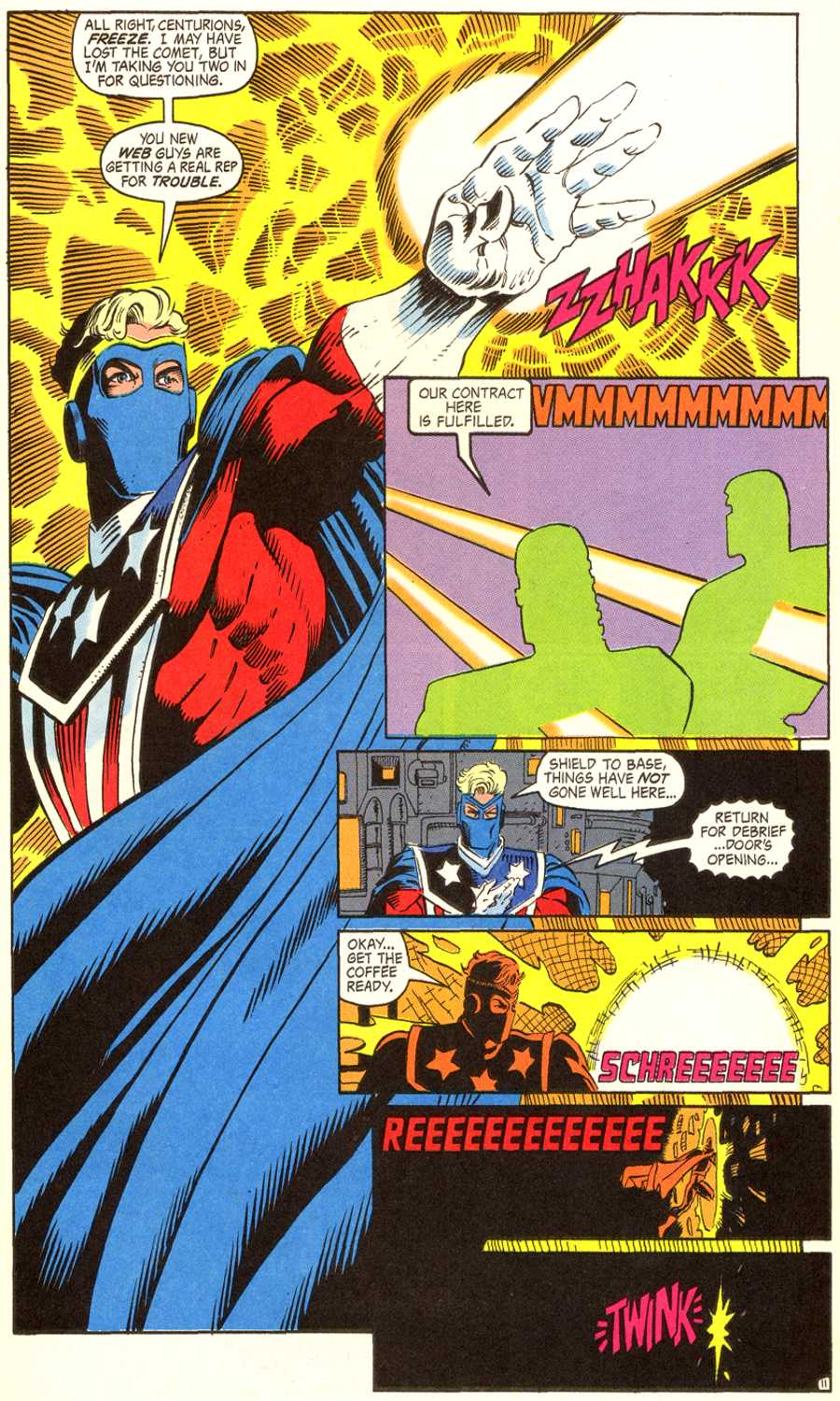 Read online Crucible comic -  Issue #3 - 11